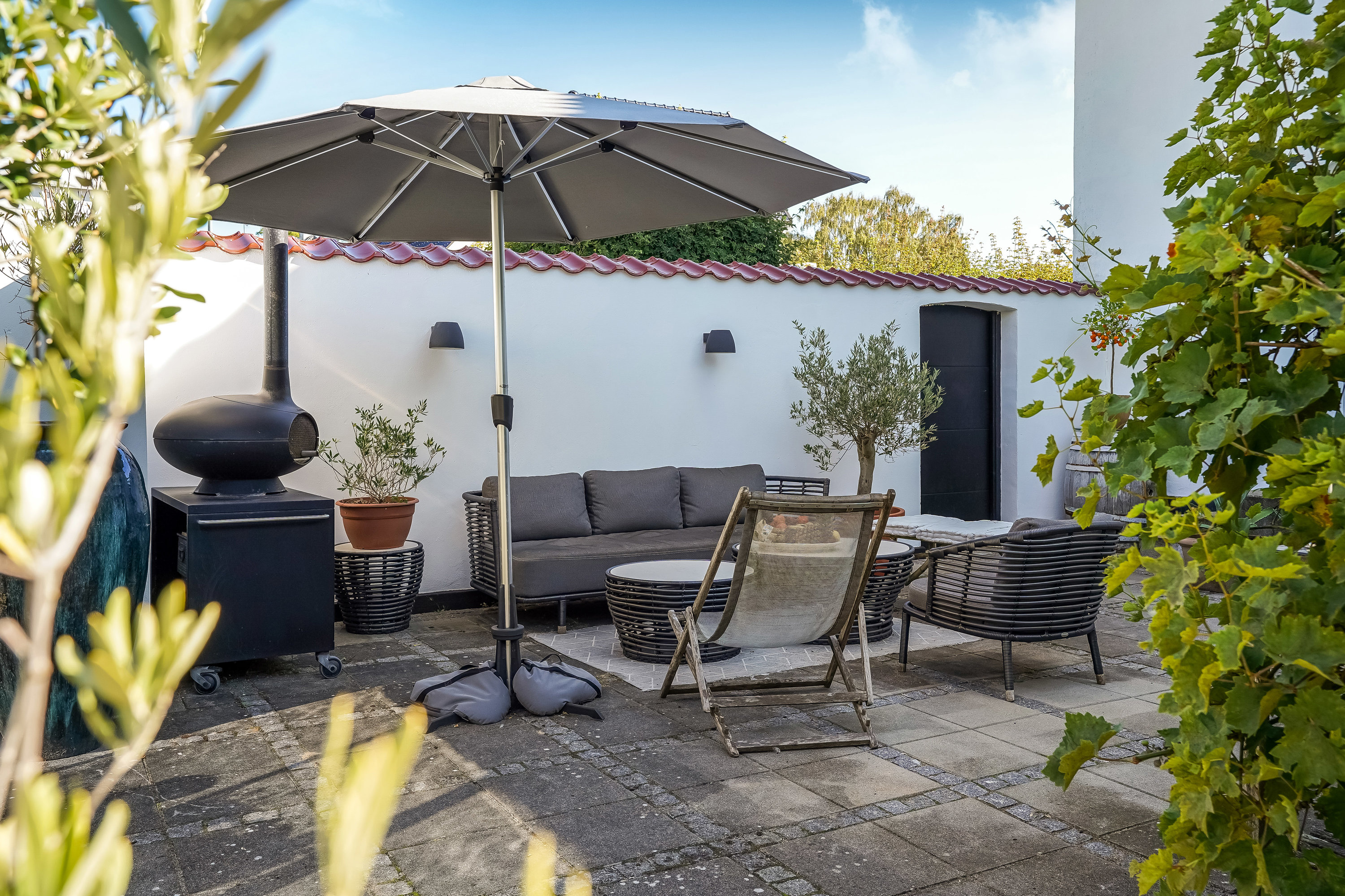 Fremhævet terrasse billede i fuldskærmstilstand. Billede af Langelinie 53, 5230 Odense M