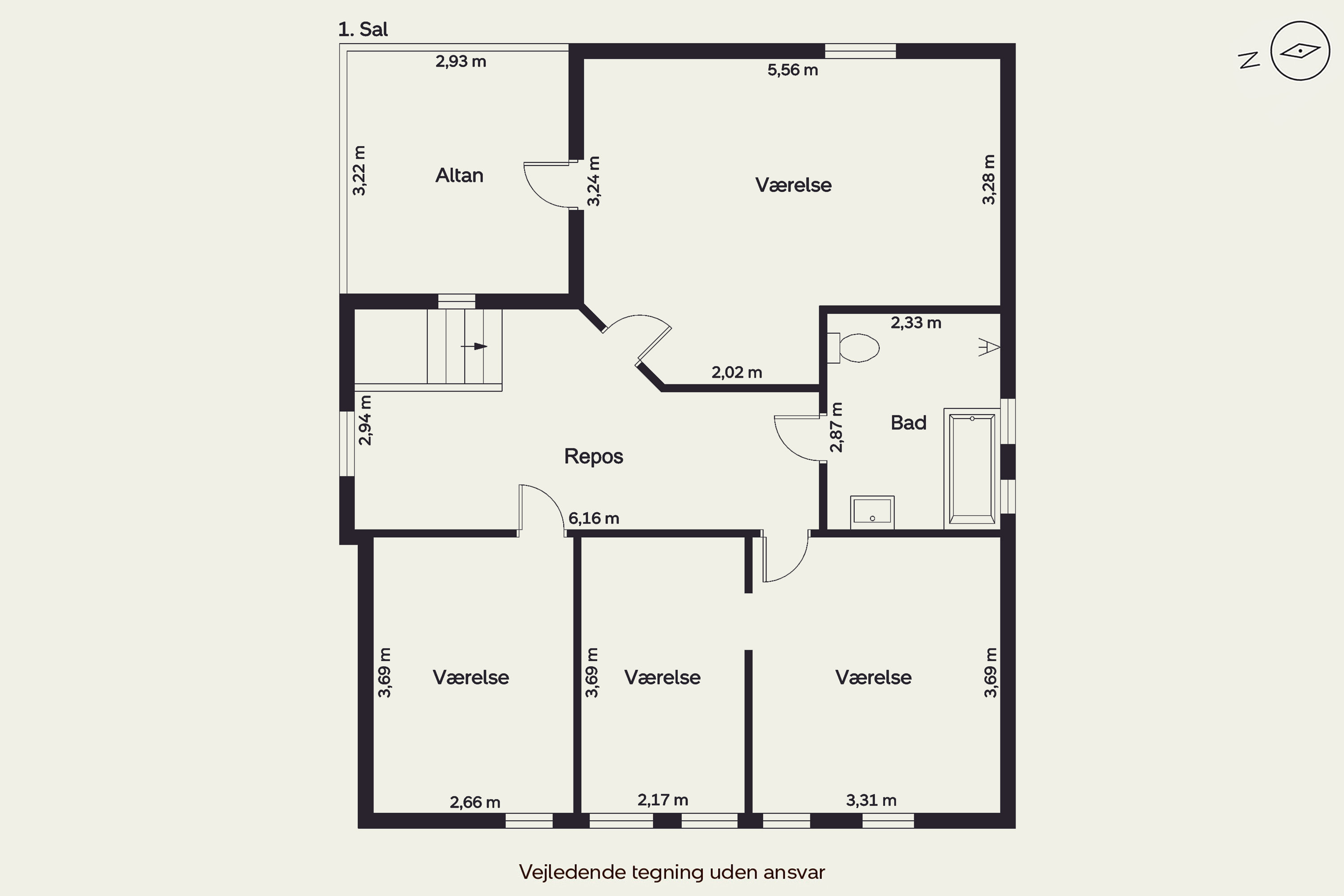 Plantegninger billede af Langelinie 53, 5230 Odense M