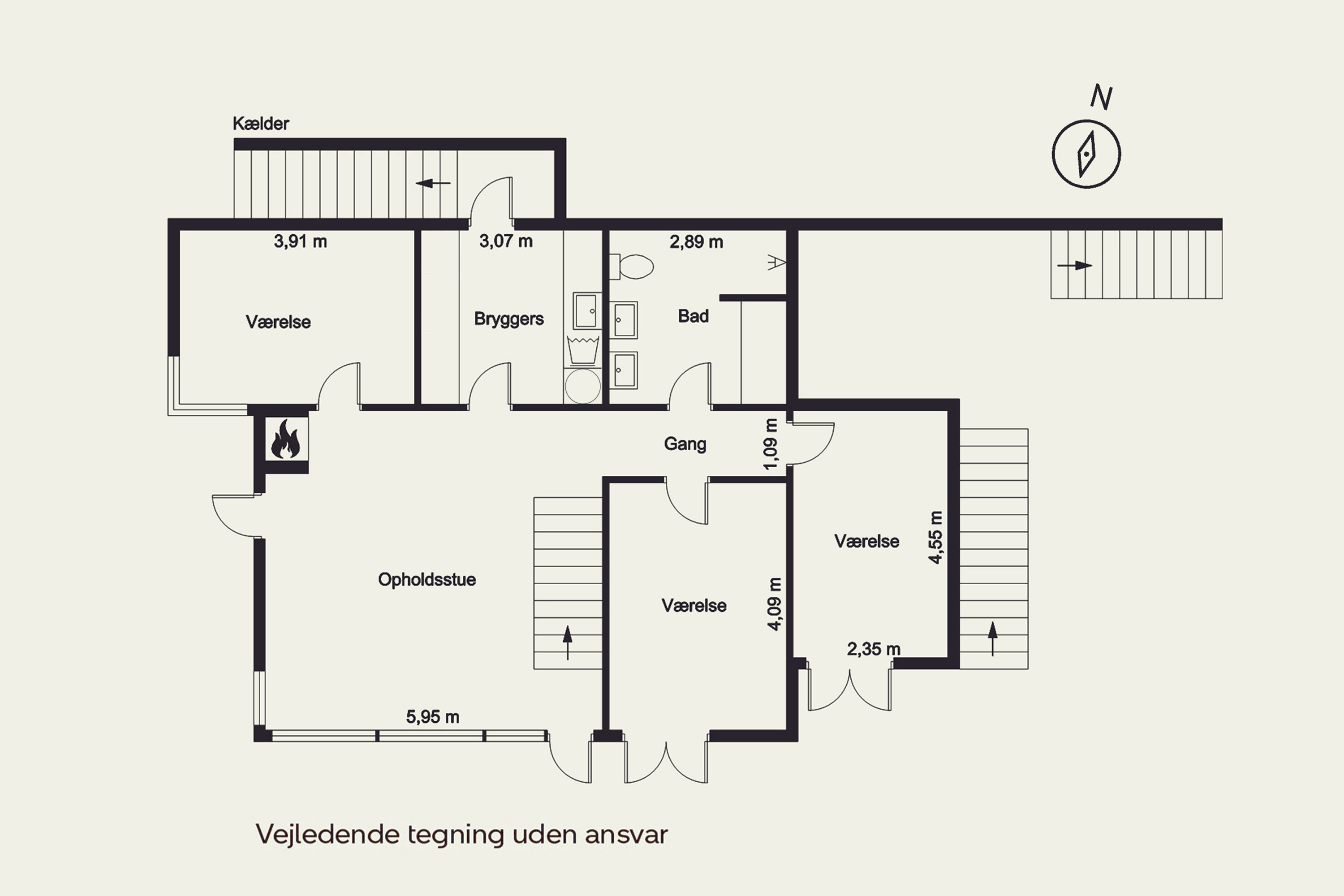 Plantegninger billede af Toppen 14, Bredballe, 7120 Vejle Øst