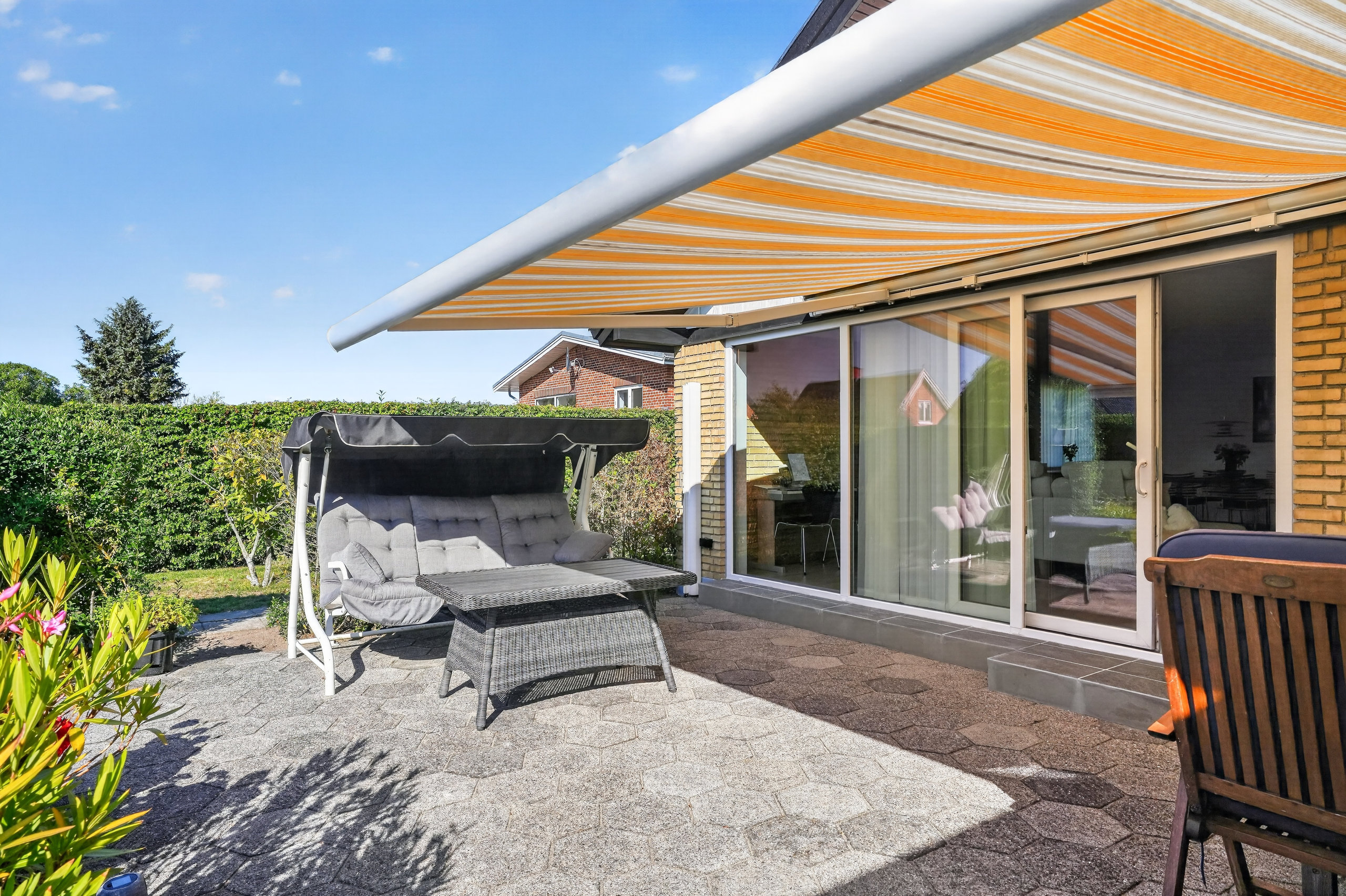Fremhævet terrasse billede i fuldskærmstilstand. Billede af Maj Alle 11, 2860 Søborg