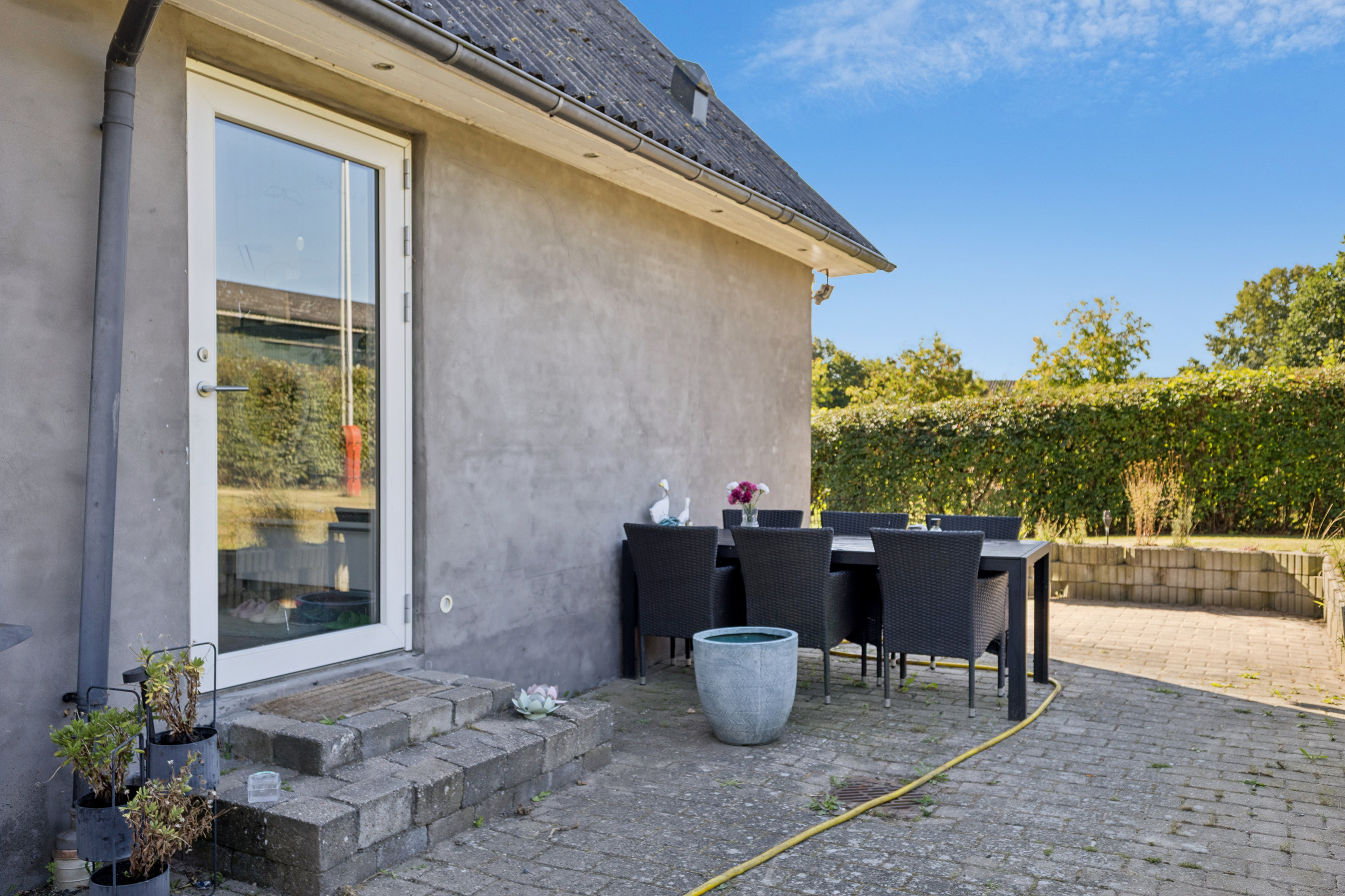 Fremhævet terrasse billede i fuldskærmstilstand. Billede af Birkedalvej 10, Emmelev, 8500 Grenaa