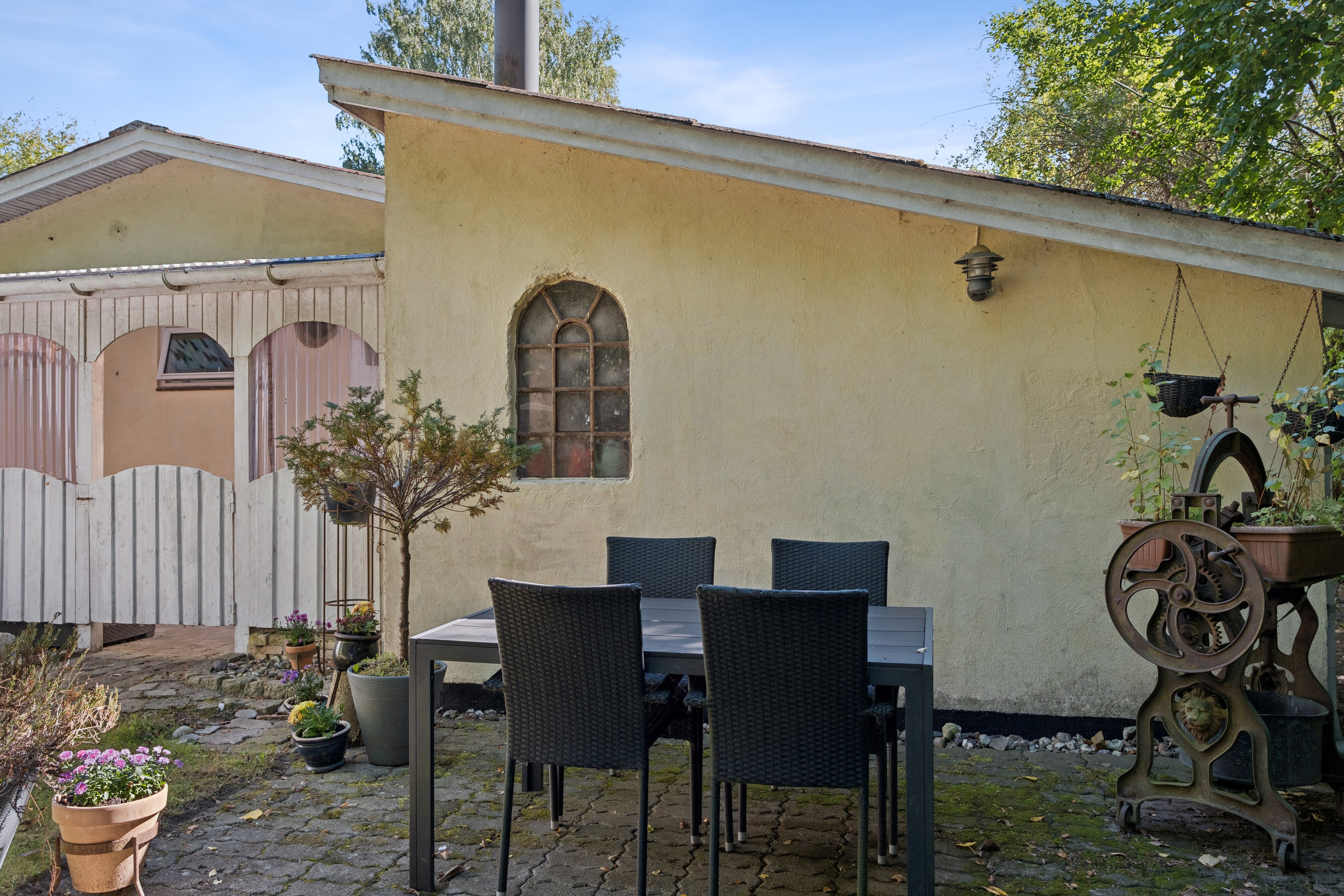 Fremhævet terrasse billede i fuldskærmstilstand. Billede af Smedevej 19, 4735 Mern
