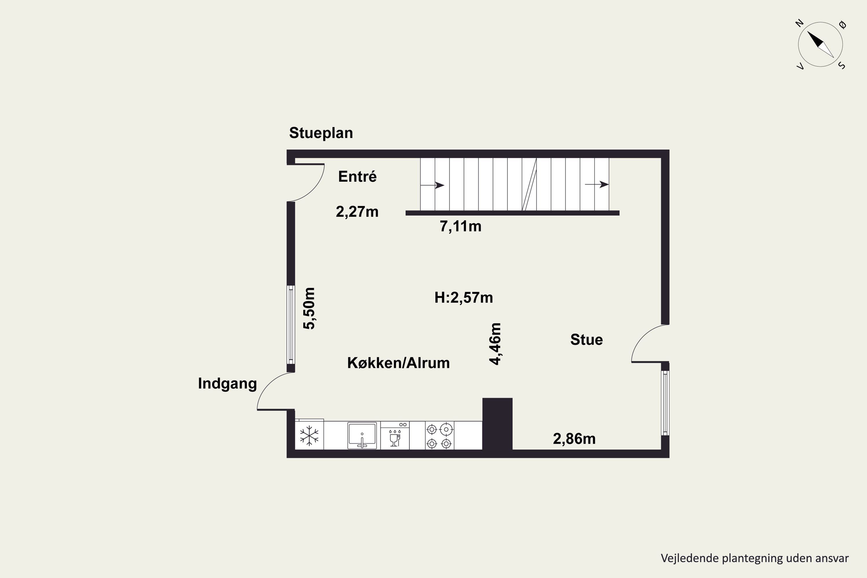 Plantegninger billede af Marselisborg Allé 9E, 8000 Aarhus C