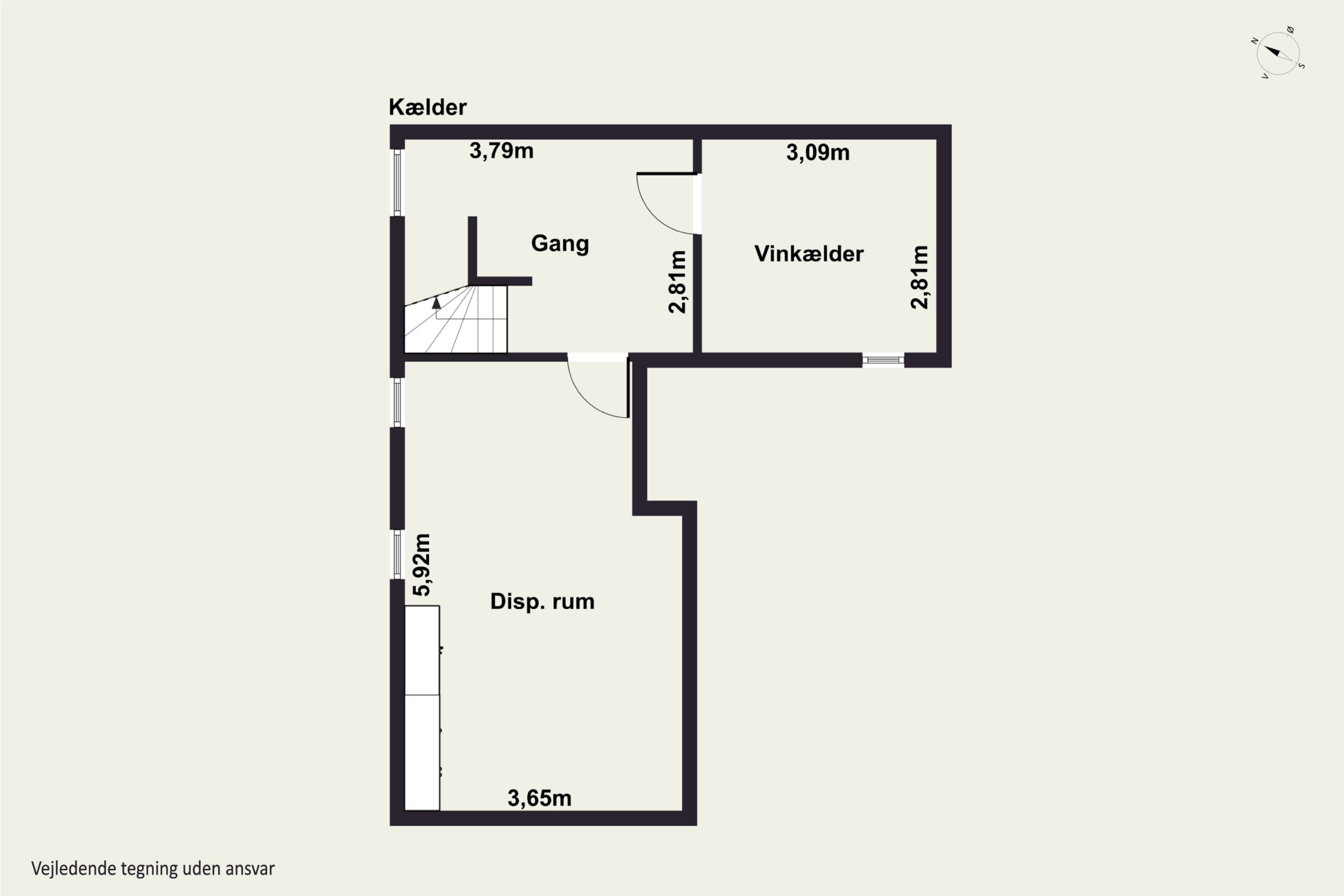 Plantegninger billede af Vængevej 21, Kirkeby Sand, 5771 Stenstrup