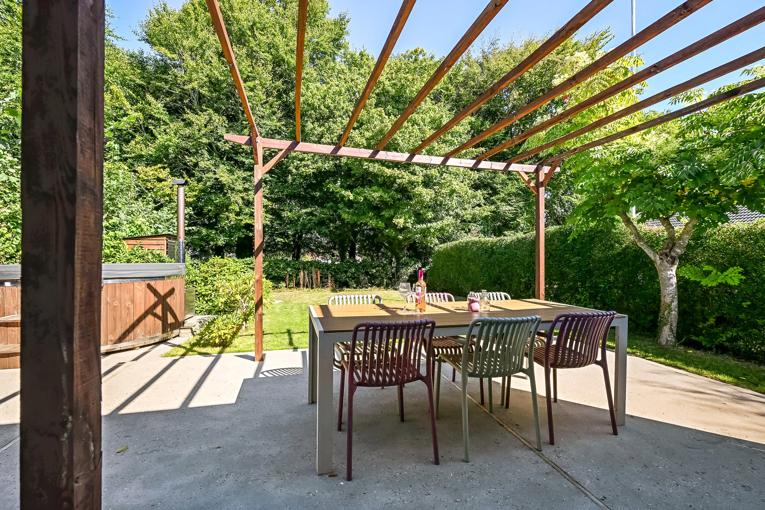Fremhævet terrasse billede i fuldskærmstilstand. Billede af Frihedsvej 35, 6700 Esbjerg