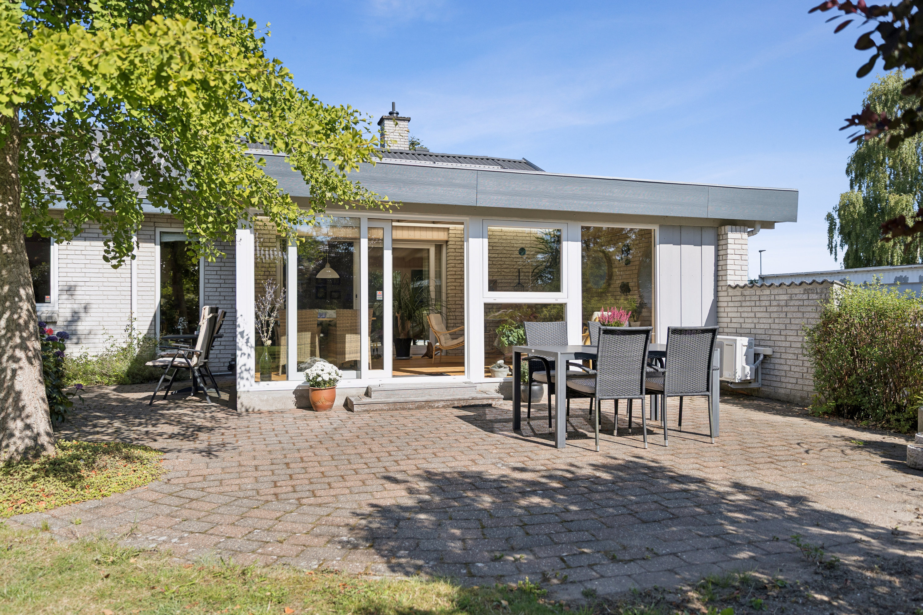 Fremhævet terrasse billede i fuldskærmstilstand. Billede af Anlægsvej 4, 9500 Hobro