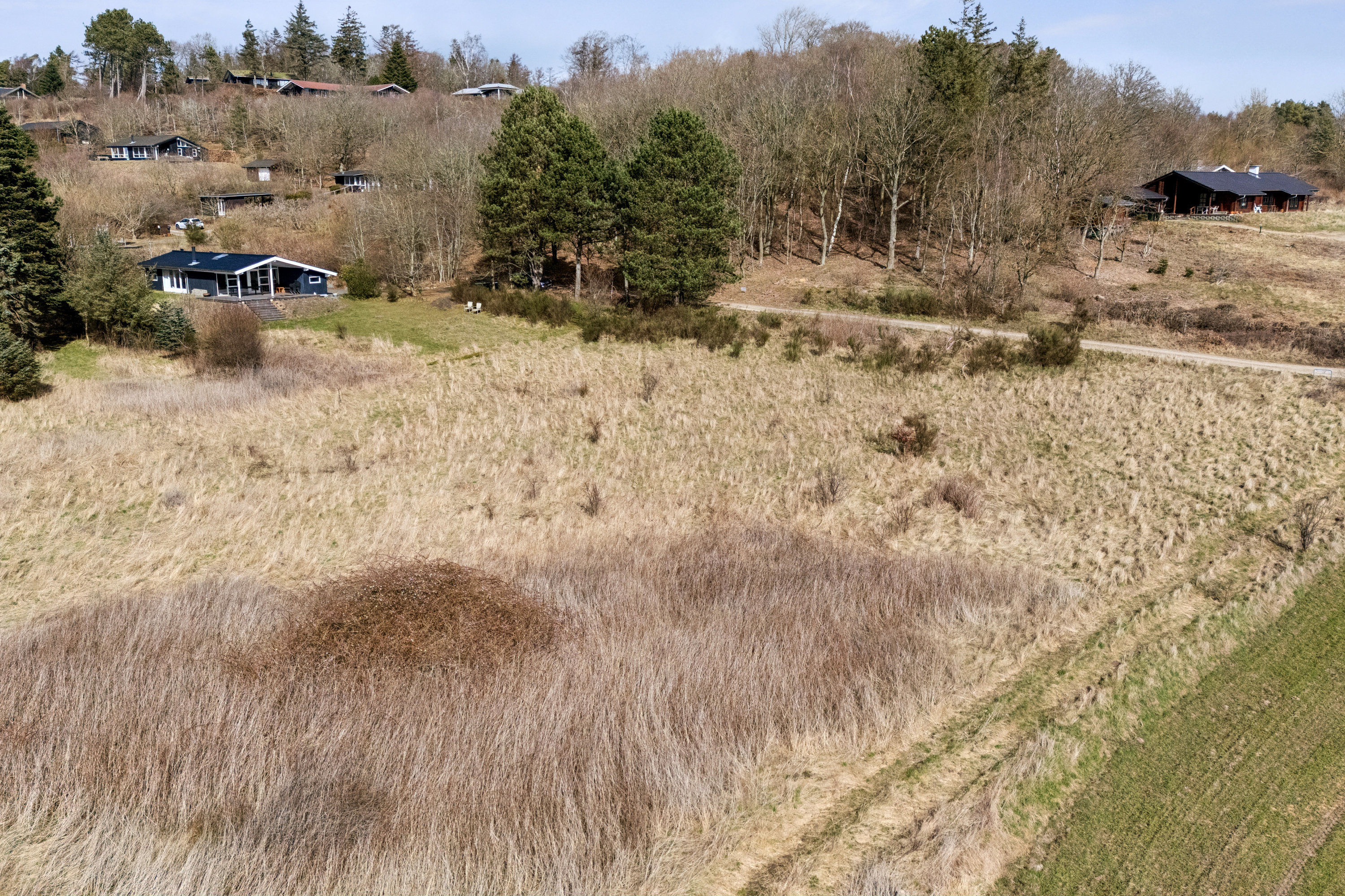 Fremhævet  billede i fuldskærmstilstand. Billede af Skovsangervej 3, Fuglsø, 8420 Knebel