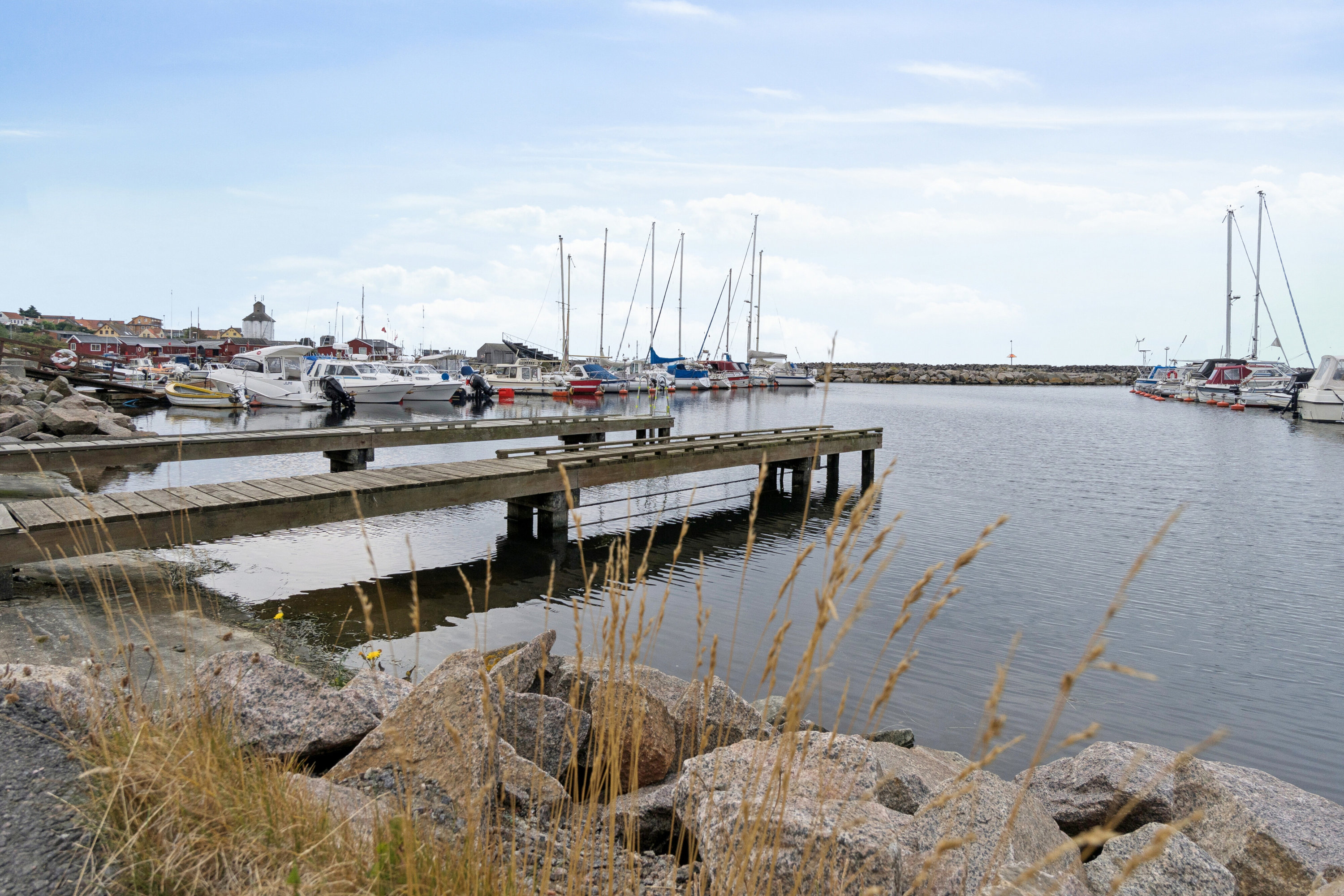 Fremhævet havudsigt billede i fuldskærmstilstand. Billede af Hasle Marina 30, Hasle, 3790 Hasle