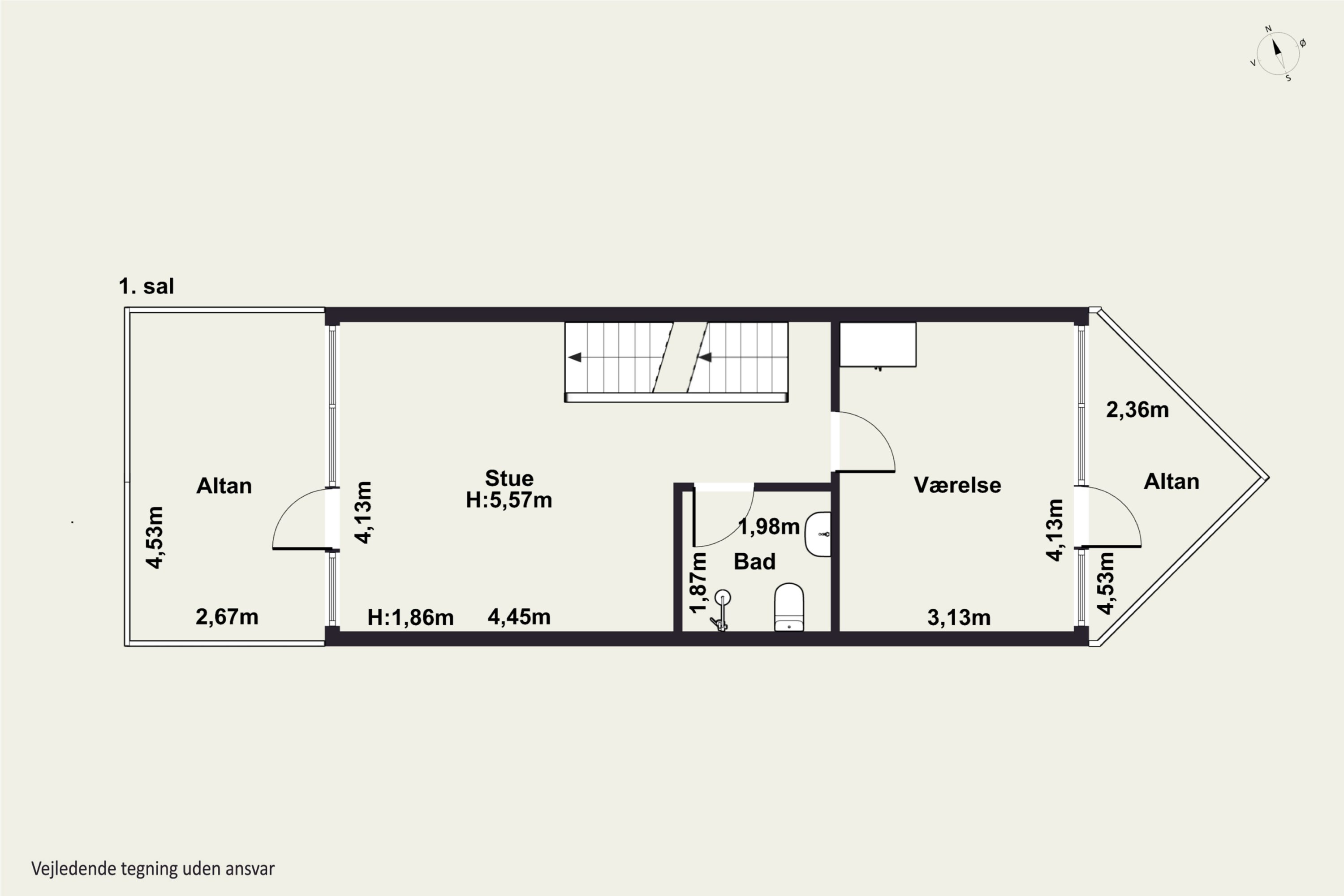 Plantegninger billede af Hasle Marina 30, Hasle, 3790 Hasle