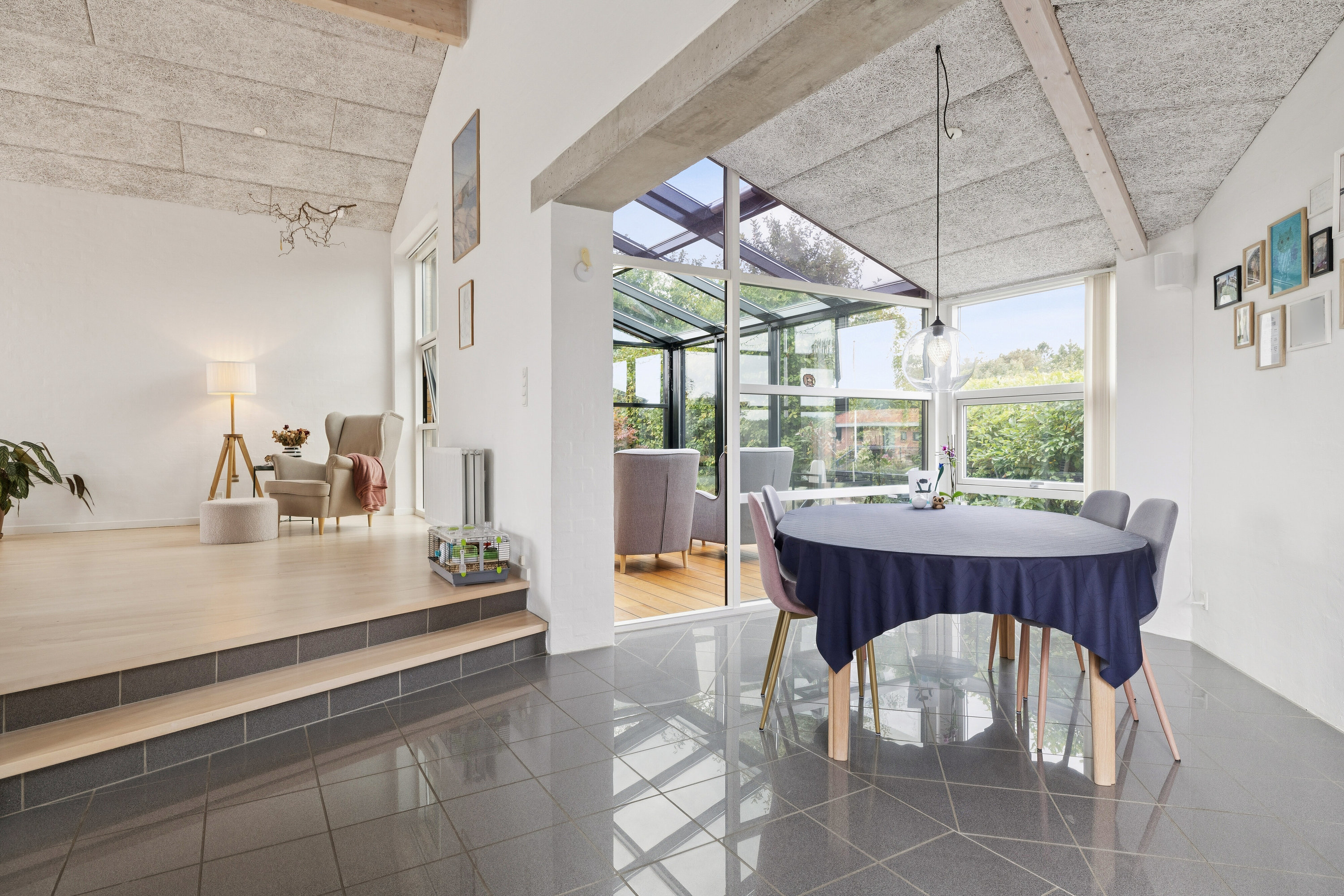 Fremhævet indendørs billede i fuldskærmstilstand. Billede af Brushønevej 13, 9800 Hjørring