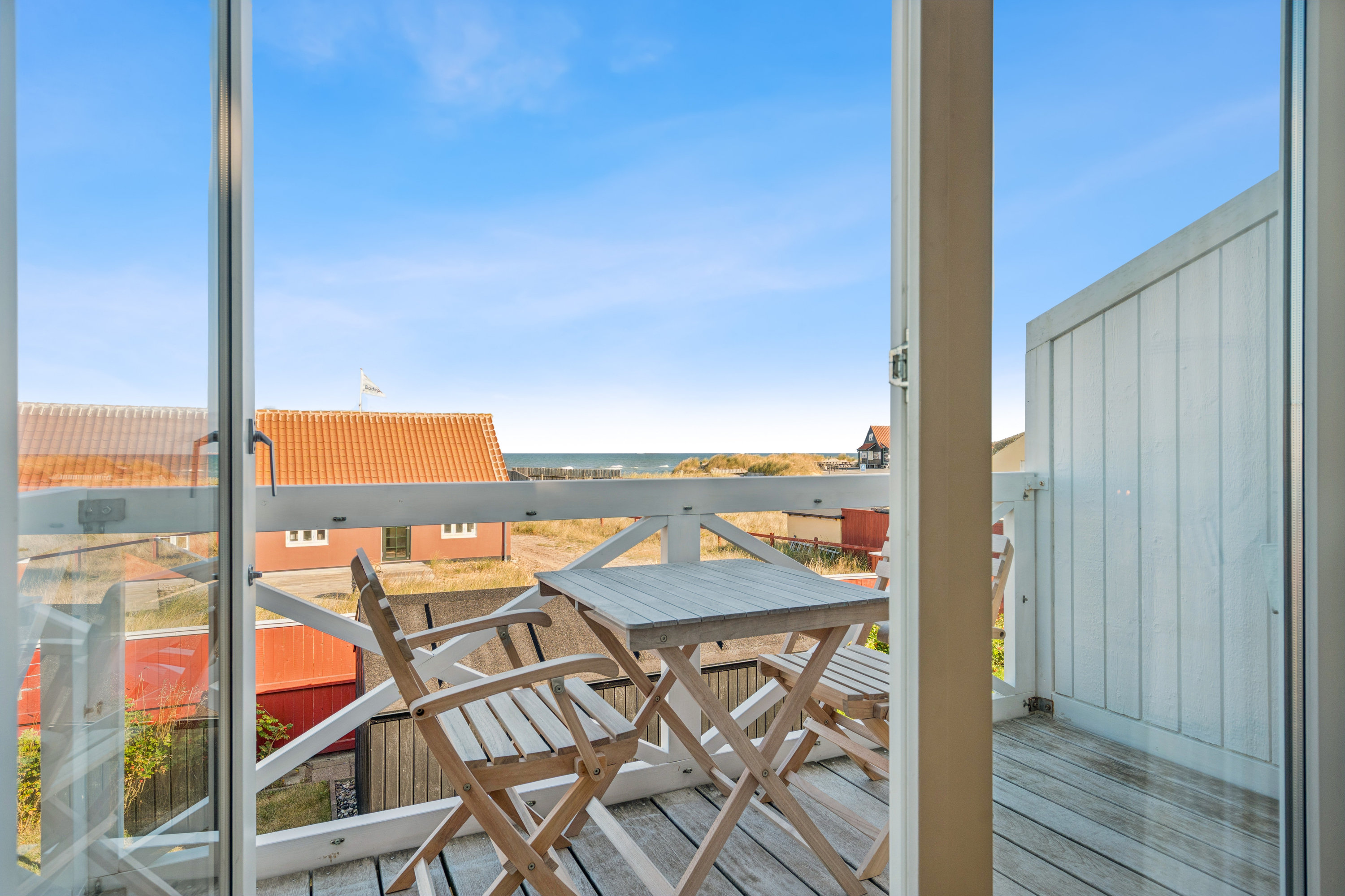 Fremhævet terrasse billede i fuldskærmstilstand. Billede af Chr. Møllers Vej 6E, 9990 Skagen