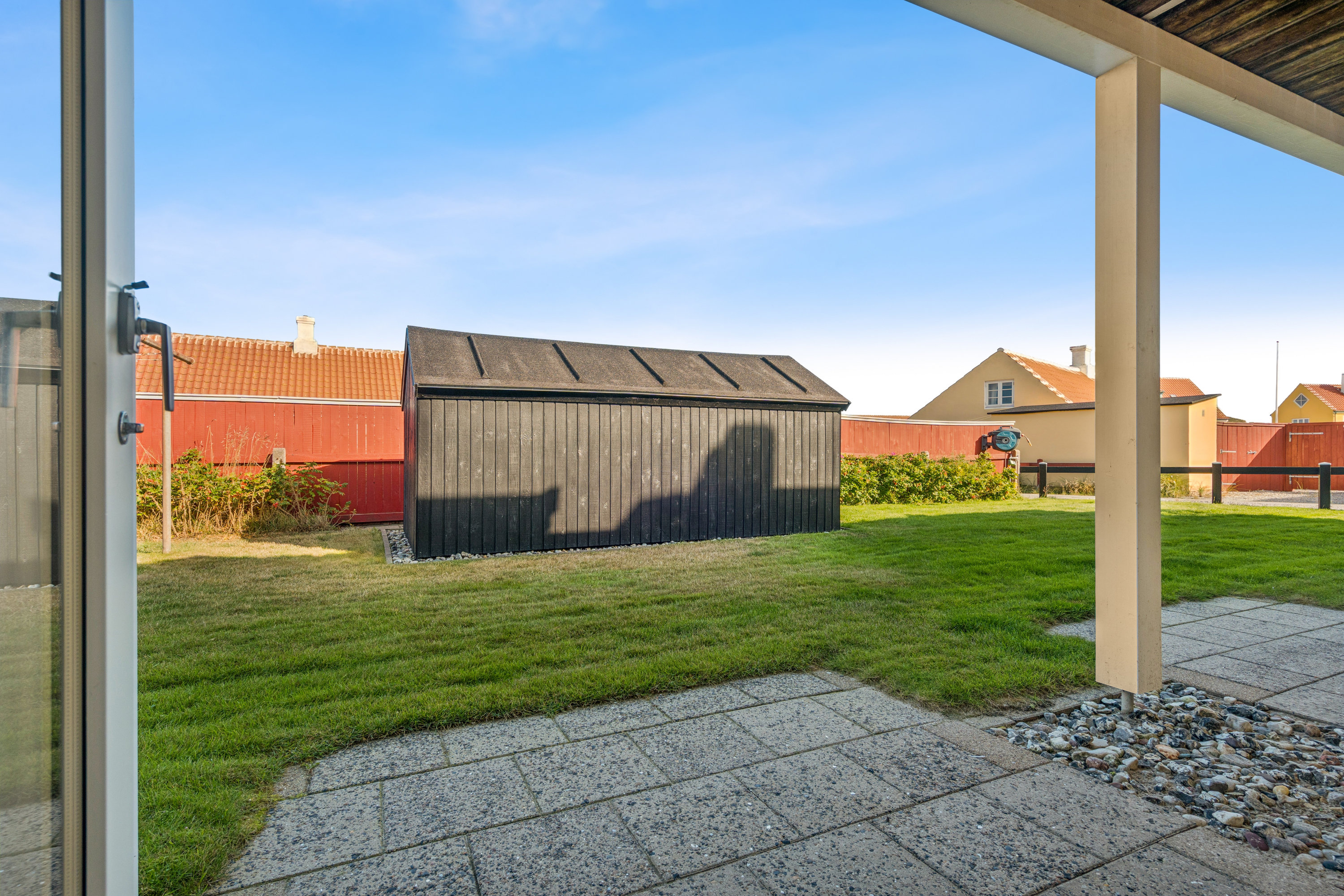 Fremhævet terrasse billede i fuldskærmstilstand. Billede af Chr. Møllers Vej 6E, 9990 Skagen