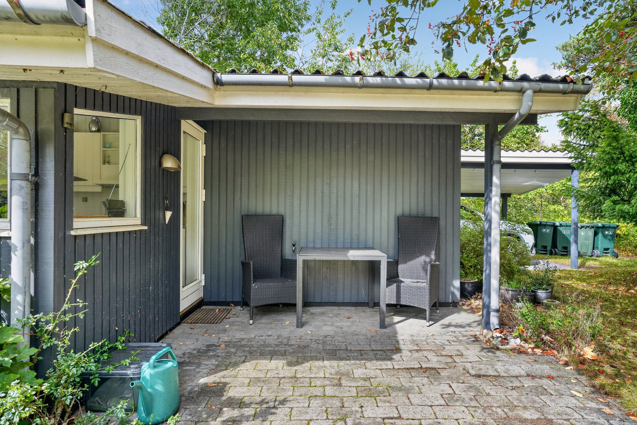 Fremhævet terrasse billede i fuldskærmstilstand. Billede af Thorsvej 31A, Vester Lyng, 4500 Nykøbing Sj