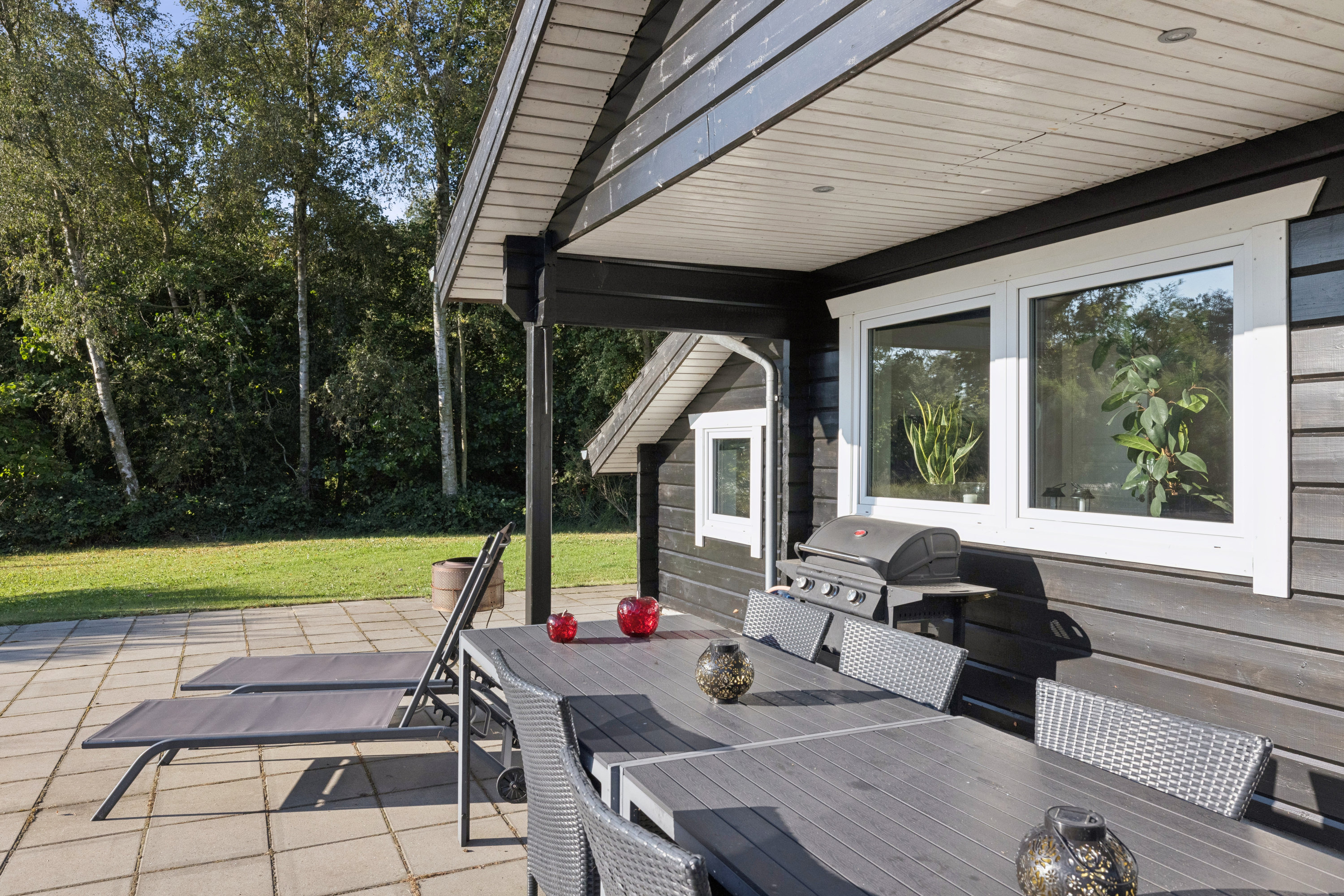 Fremhævet terrasse billede i fuldskærmstilstand. Billede af Jelsevej 174A, Lundø, 7840 Højslev