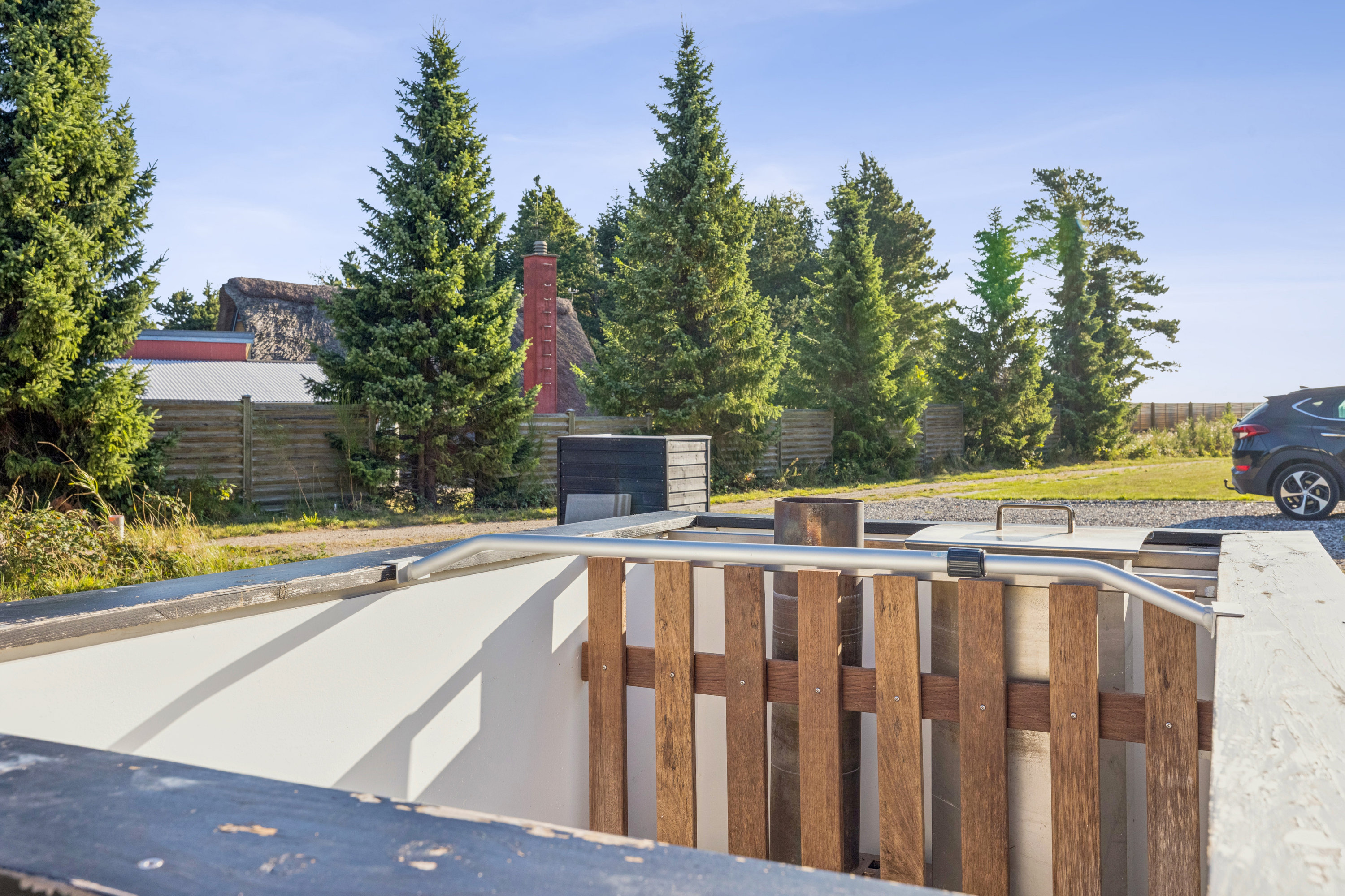 Fremhævet terrasse billede i fuldskærmstilstand. Billede af Jelsevej 174A, Lundø, 7840 Højslev