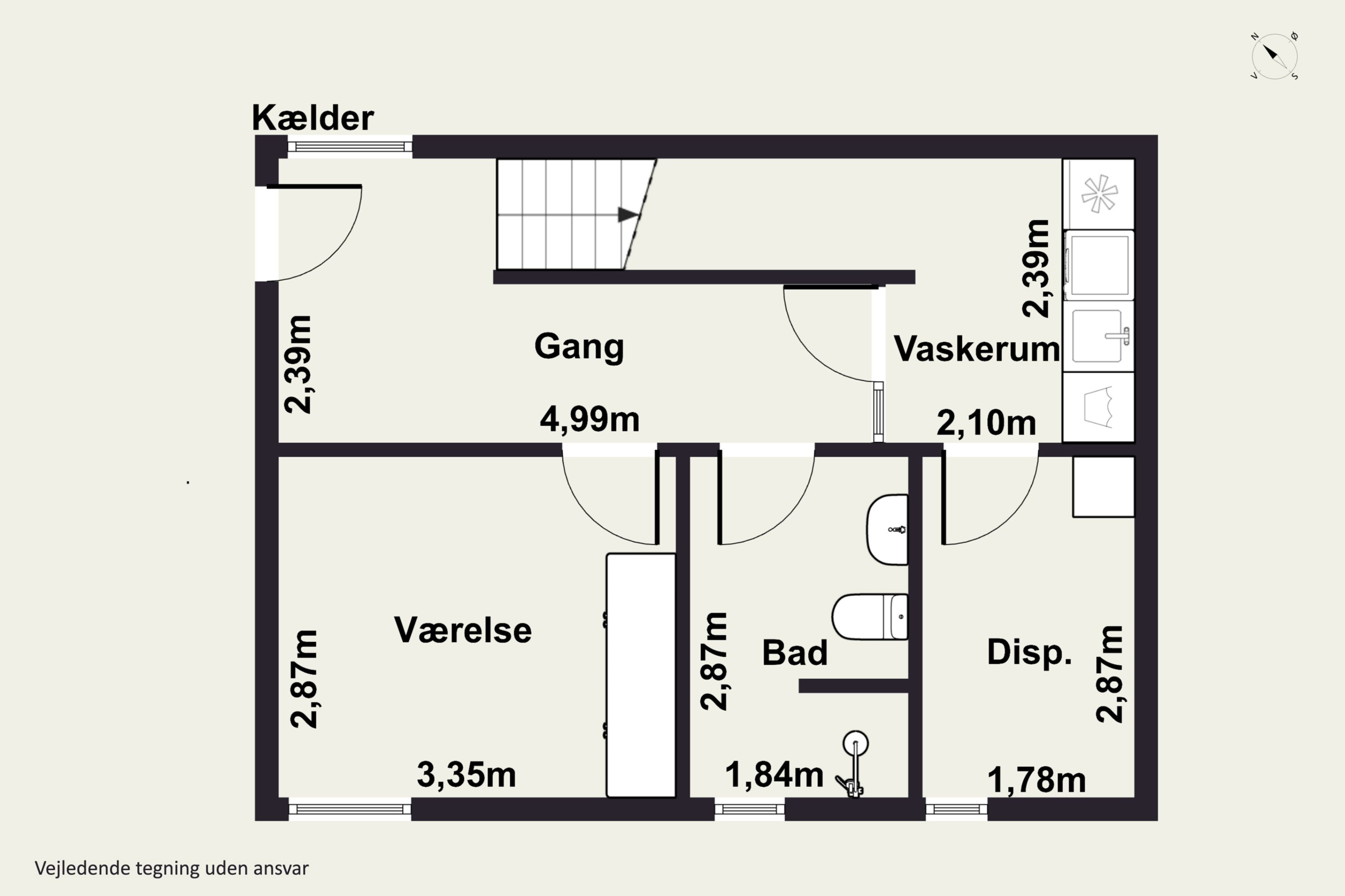 Plantegninger billede af Brushønevej 13, 9800 Hjørring