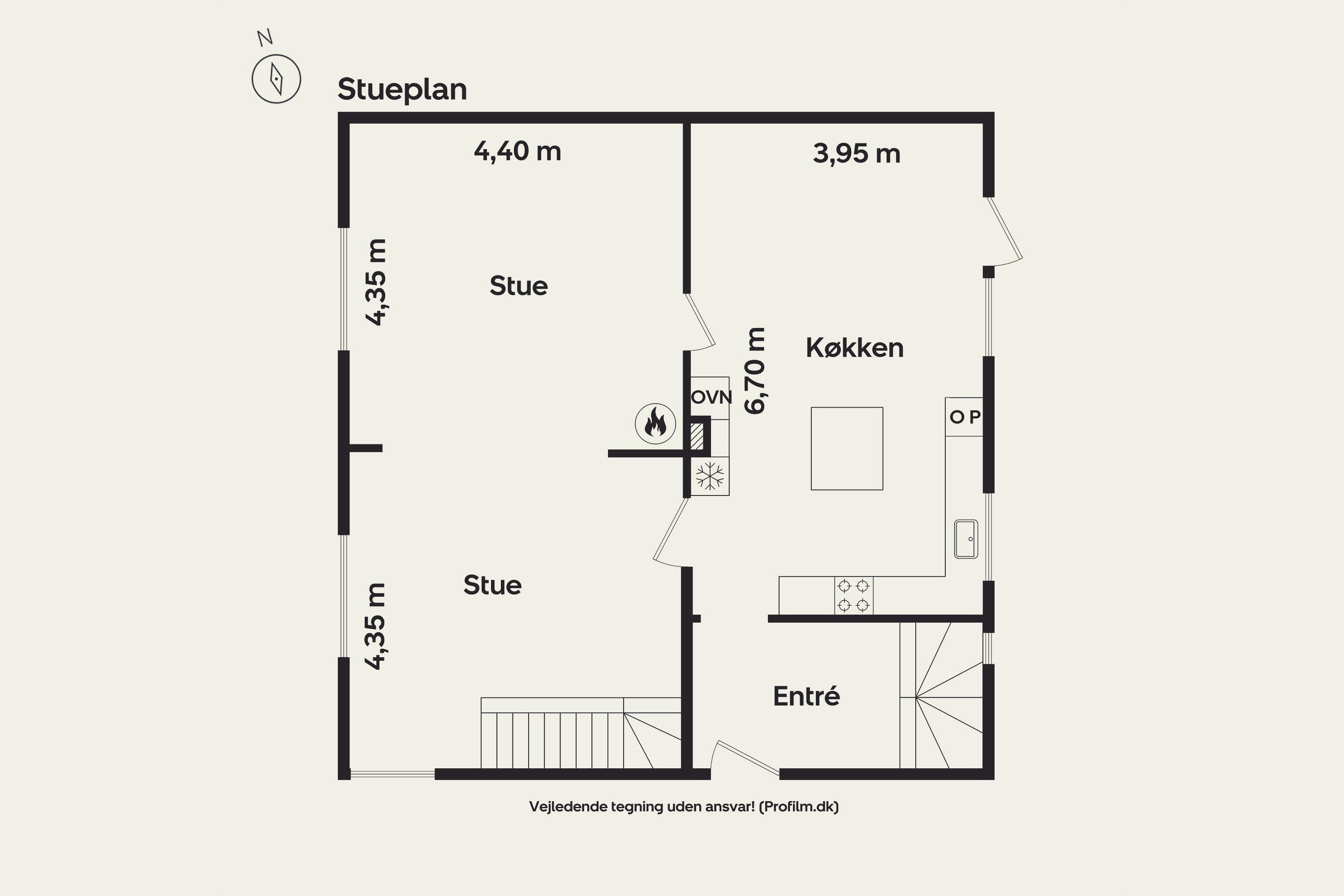 Plantegninger billede af Holbergsvej 32, 4180 Sorø