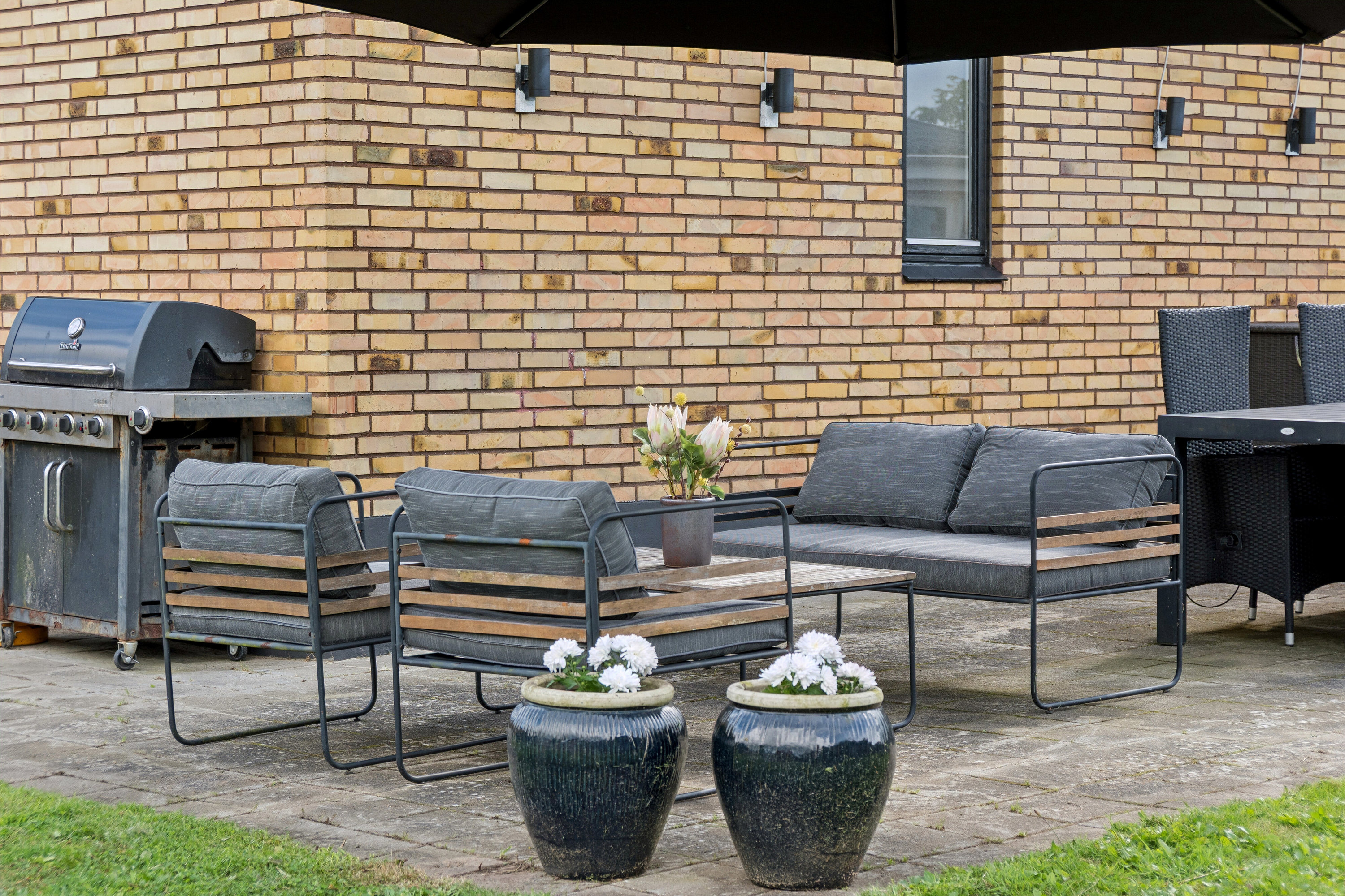 Fremhævet terrasse billede i fuldskærmstilstand. Billede af Finlandsgade 63, 7430 Ikast