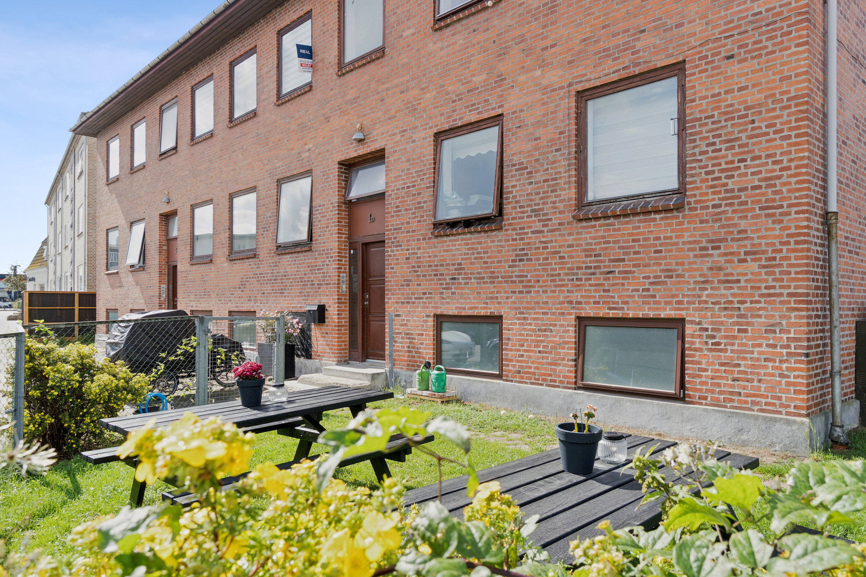 Fremhævet terrasse billede i fuldskærmstilstand. Billede af Sofielundsvej 1C, st. tv., 2600 Glostrup