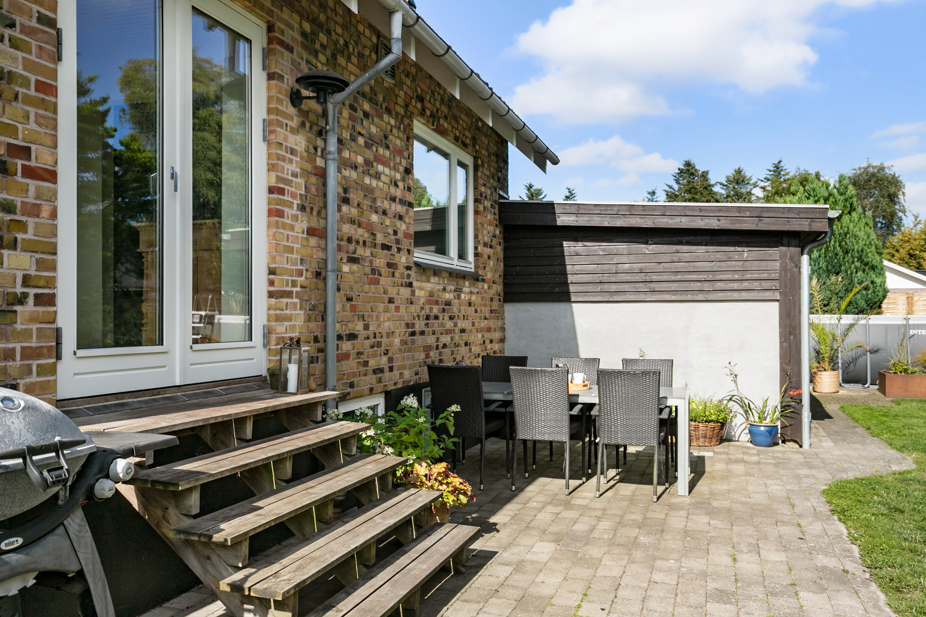 Fremhævet terrasse billede i fuldskærmstilstand. Billede af Nibevej 29, Ullits, 9640 Farsø