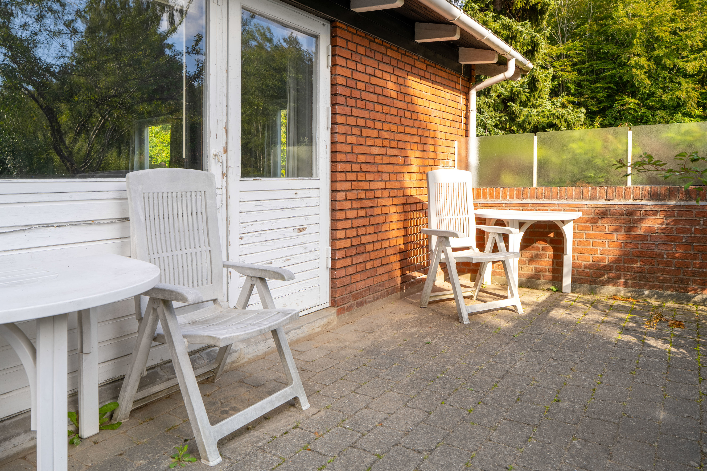Fremhævet terrasse billede i fuldskærmstilstand. Billede af Fredensborgvej 57, 3400 Hillerød