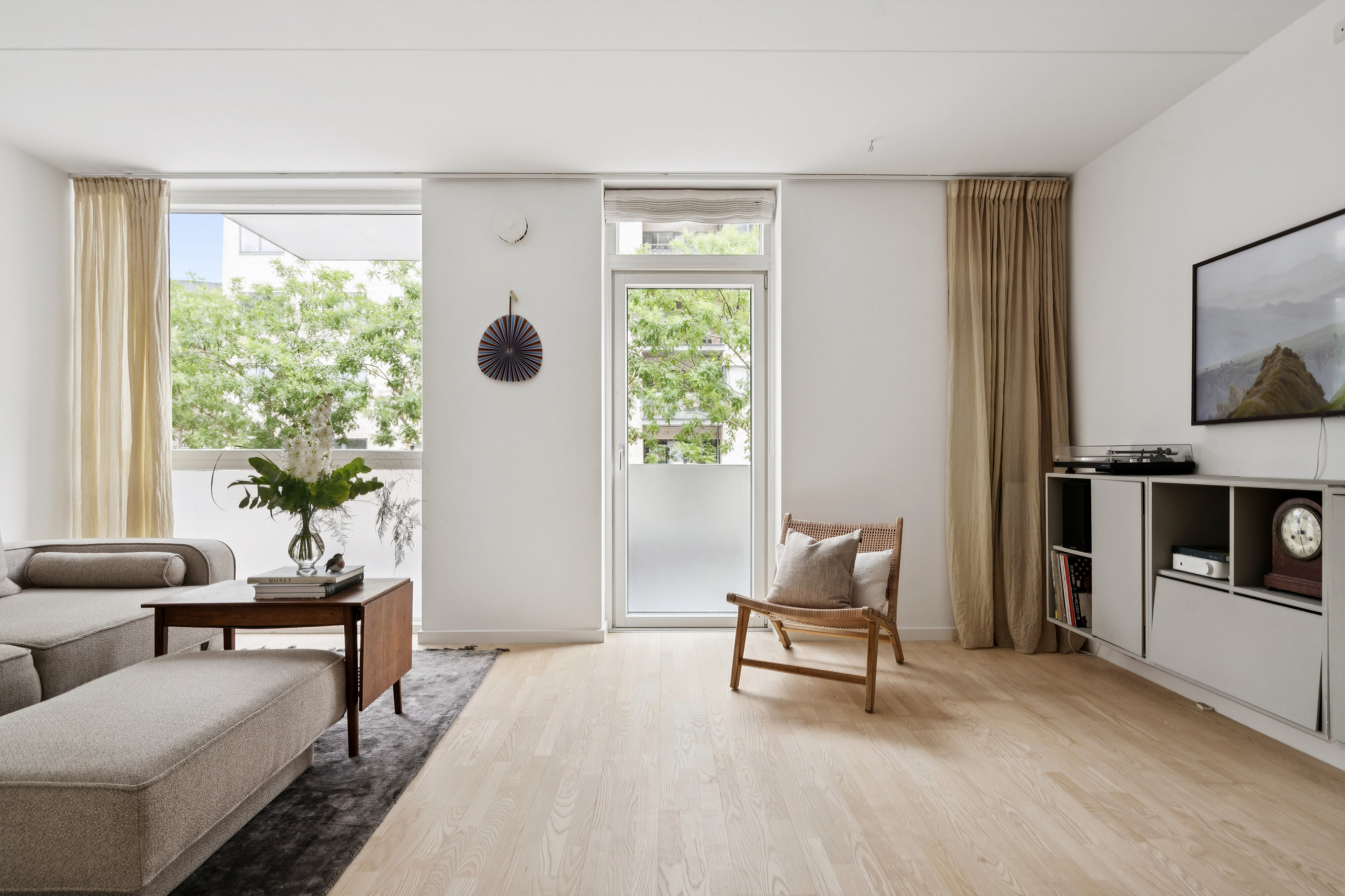 Fremhævet stue billede i fuldskærmstilstand. Billede af Weidekampsgade 55, st. th., 2300 København S