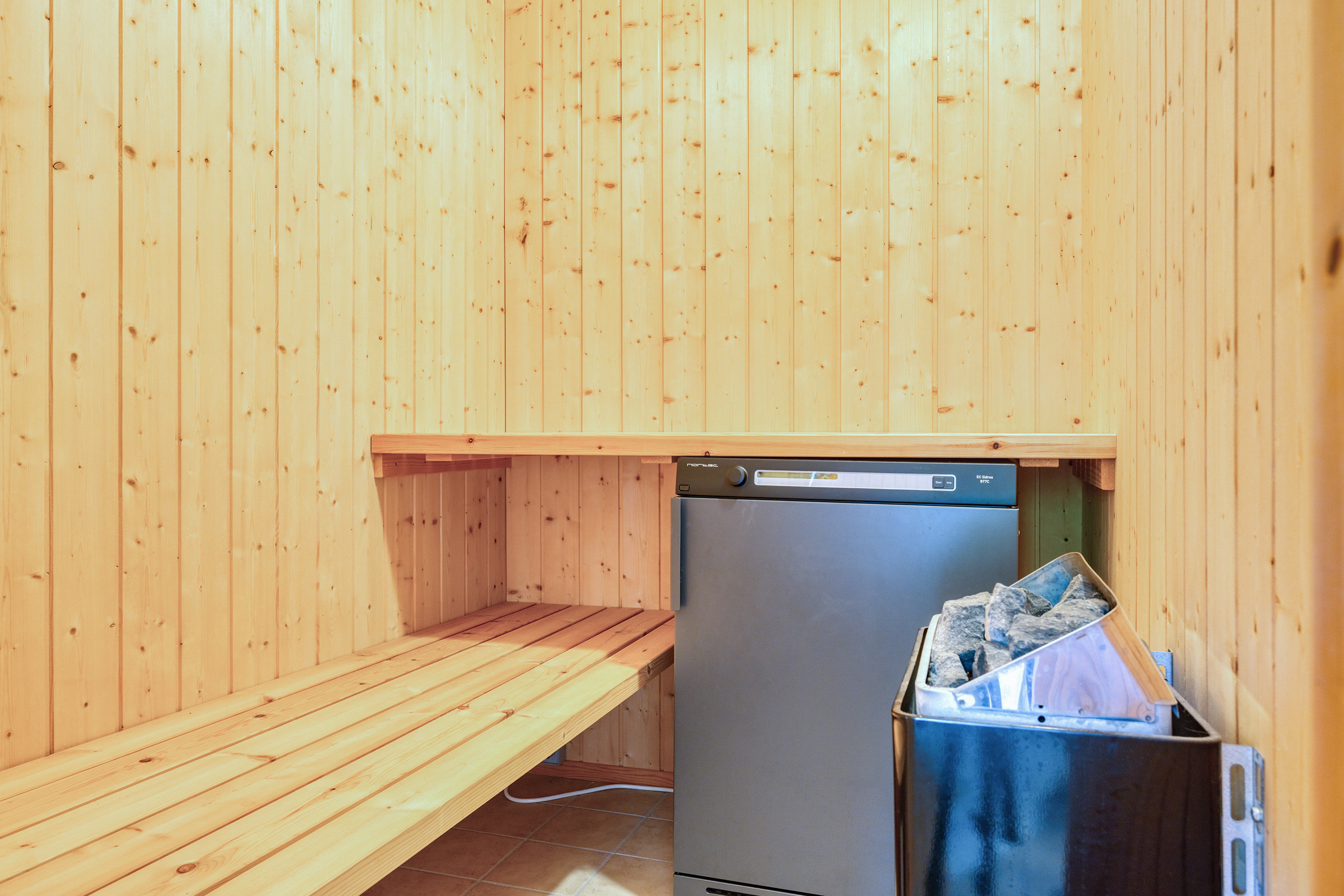 Fremhævet sauna billede i fuldskærmstilstand. Billede af Tomatvej 10, Bøtø, 4873 Væggerløse