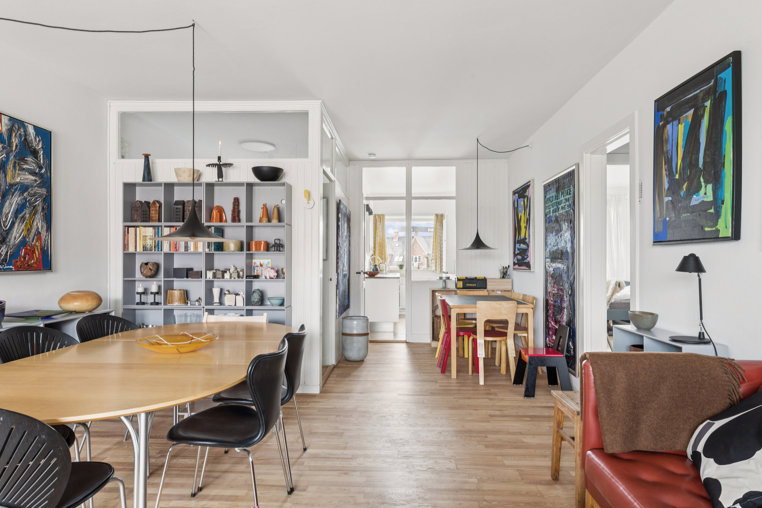 Fremhævet stue billede i fuldskærmstilstand. Billede af Boulevarden 10, 2. 45., 2800 Kongens Lyngby