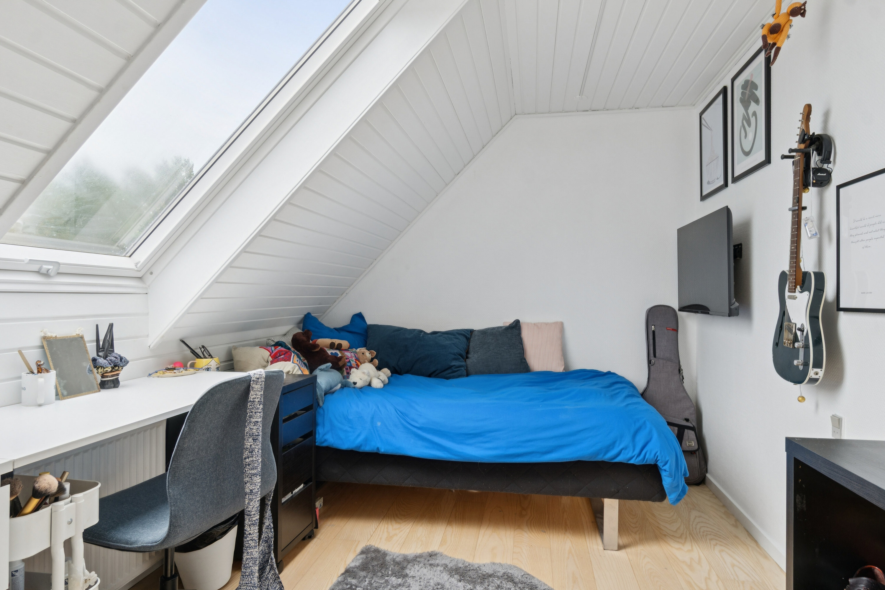 Fremhævet loft billede i fuldskærmstilstand. Billede af Askepotvej 40, 4200 Slagelse