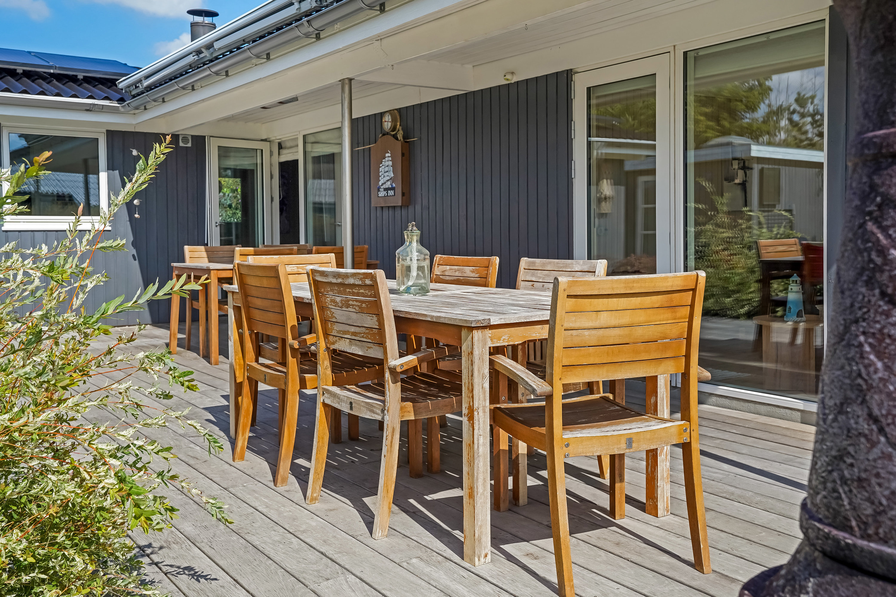 Fremhævet terrasse billede i fuldskærmstilstand. Billede af Stjernevej 9, Vejlby Fed, 5500 Middelfart