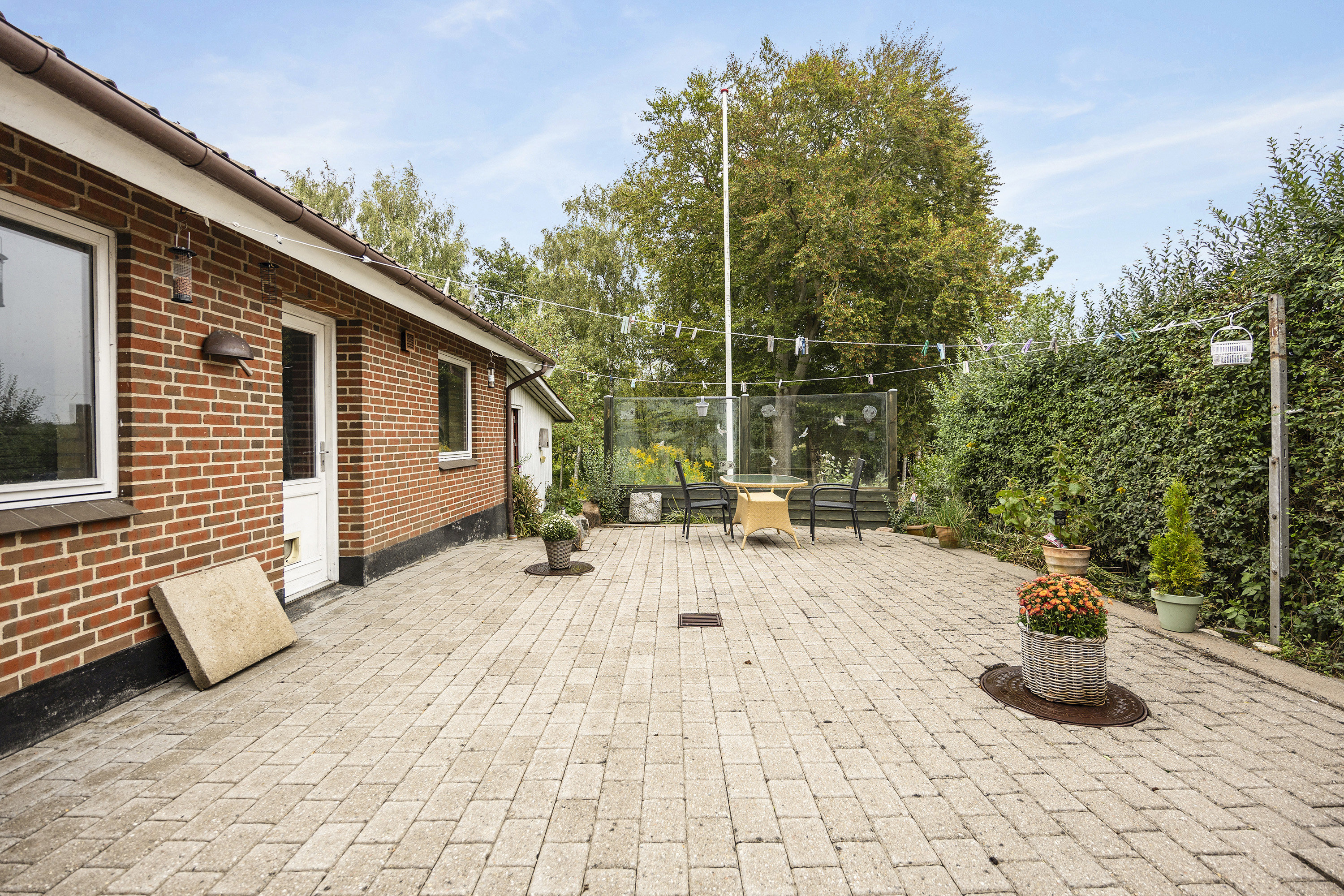Fremhævet terrasse billede i fuldskærmstilstand. Billede af Slagelse Landevej 184, 4241 Vemmelev