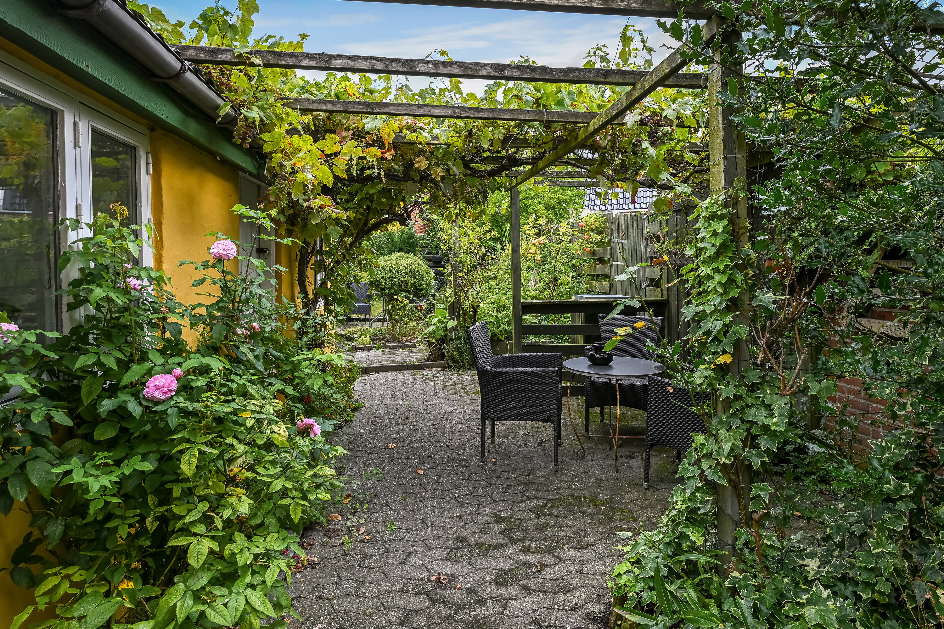 Fremhævet terrasse billede i fuldskærmstilstand. Billede af Teglværksgade 22, 6700 Esbjerg