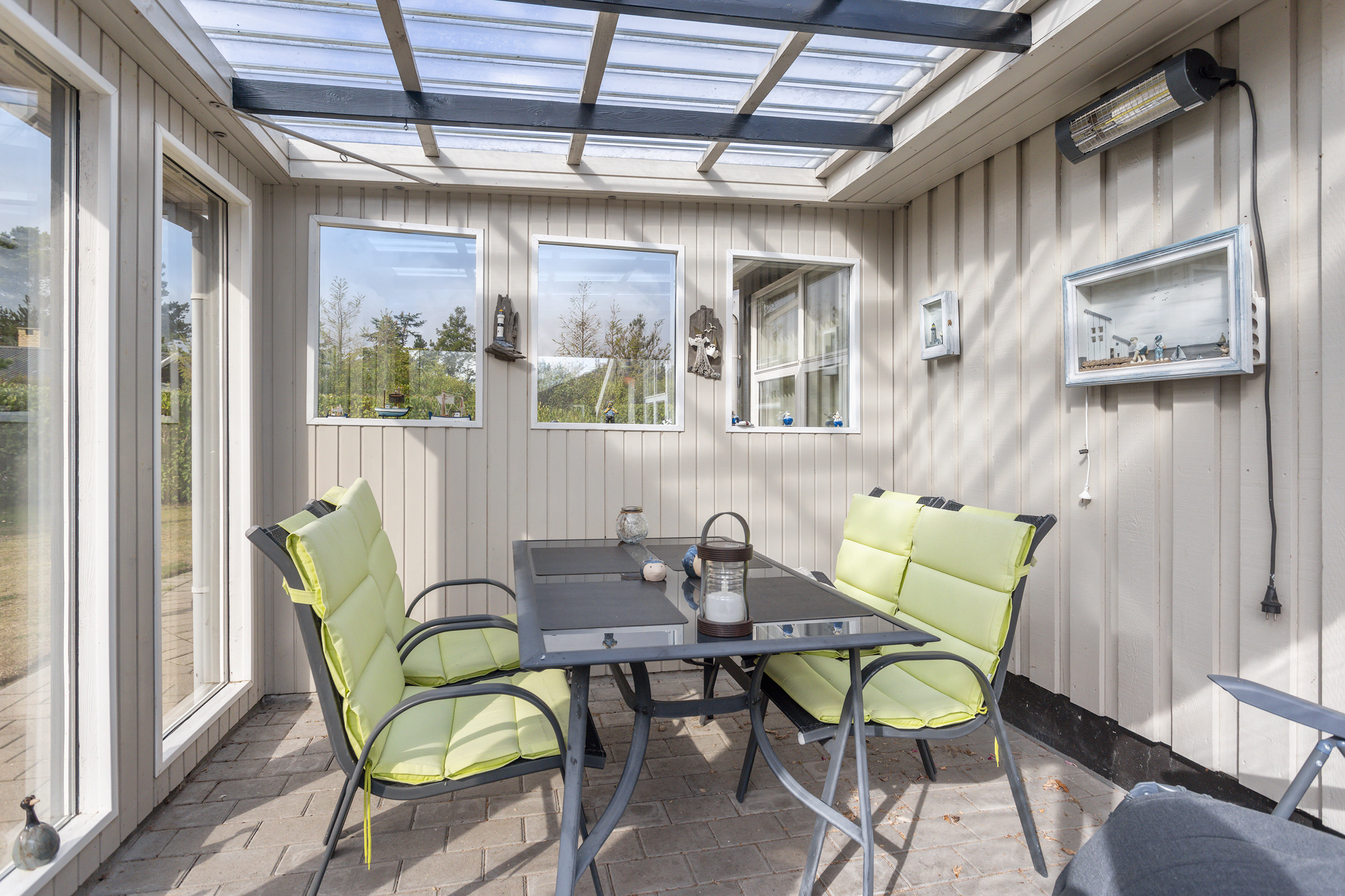 Fremhævet overdækket terrasse billede i fuldskærmstilstand. Billede af Bjarnesvej 8, Lyngså, 9300 Sæby