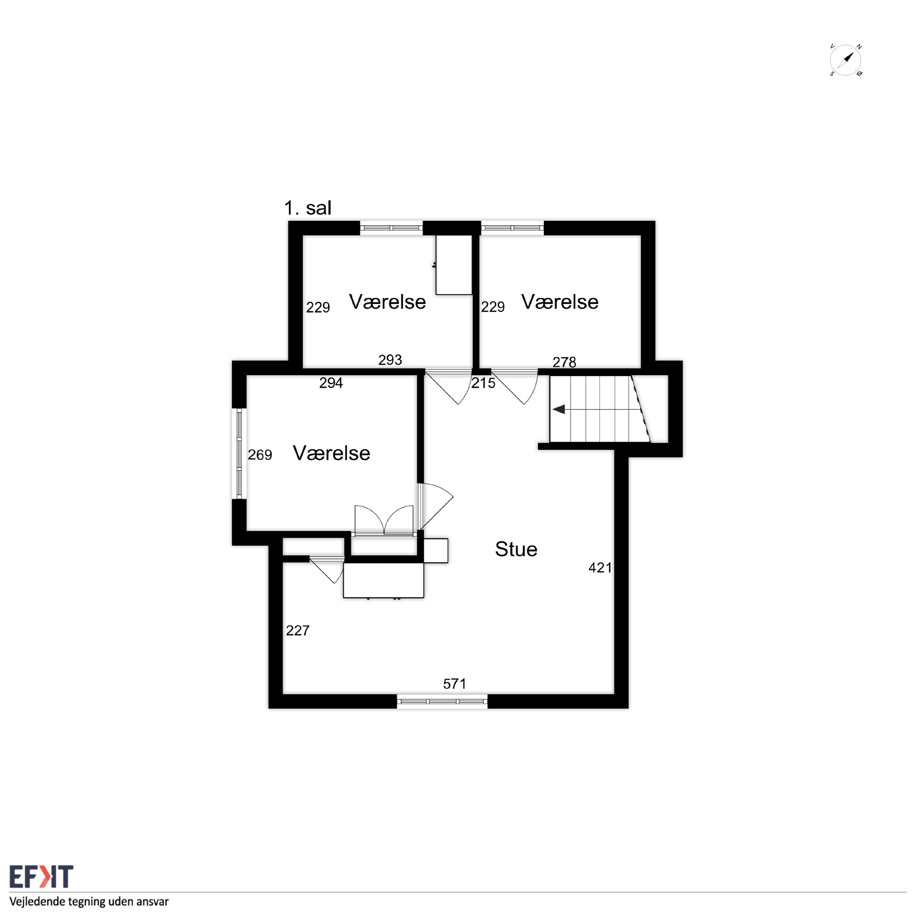 Plantegninger billede af Bymosen 15, Nr Onsild, 9500 Hobro
