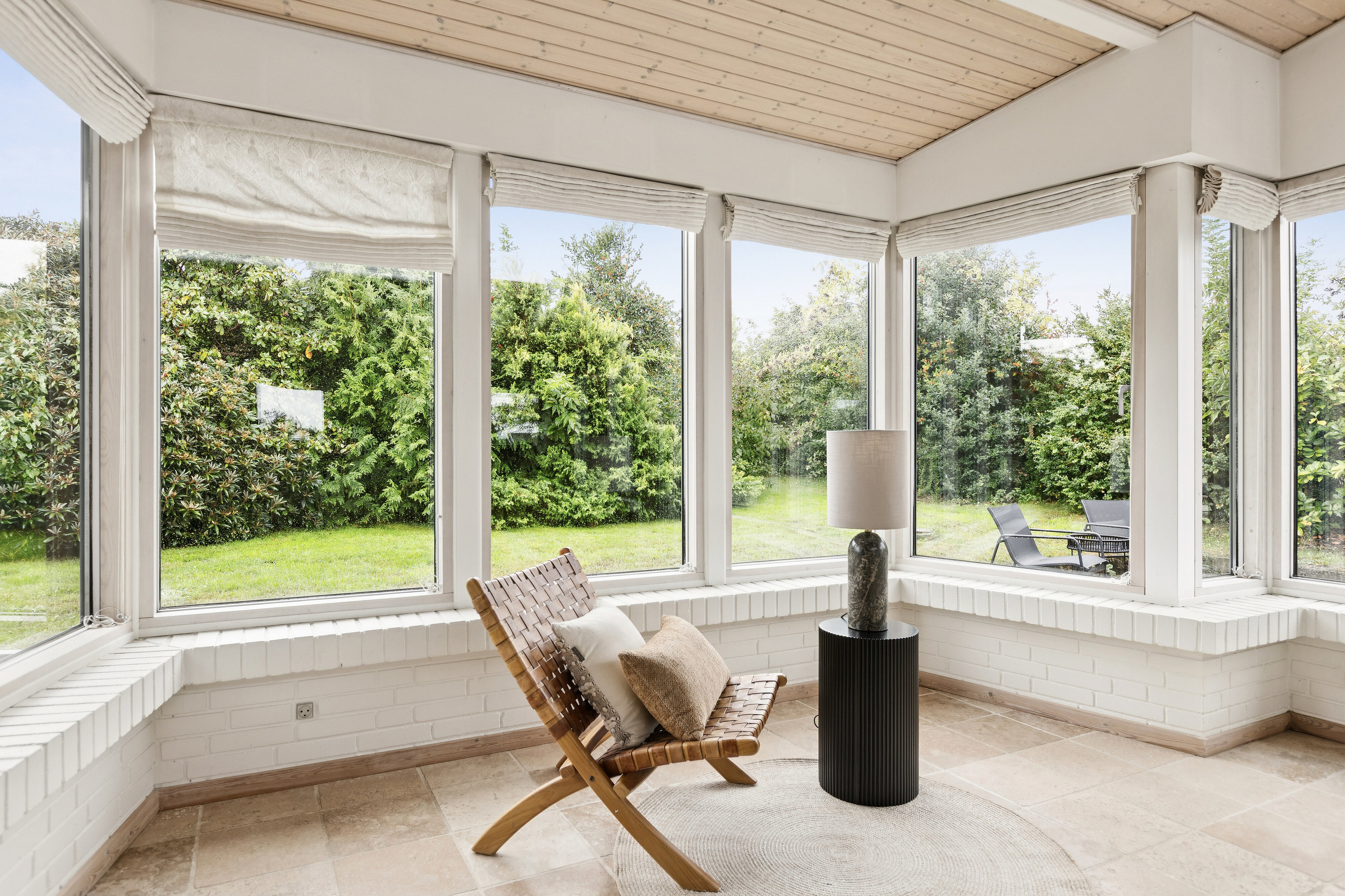 Fremhævet overdækket terrasse billede i fuldskærmstilstand. Billede af Hjørnehusvej 10, 4720 Præstø