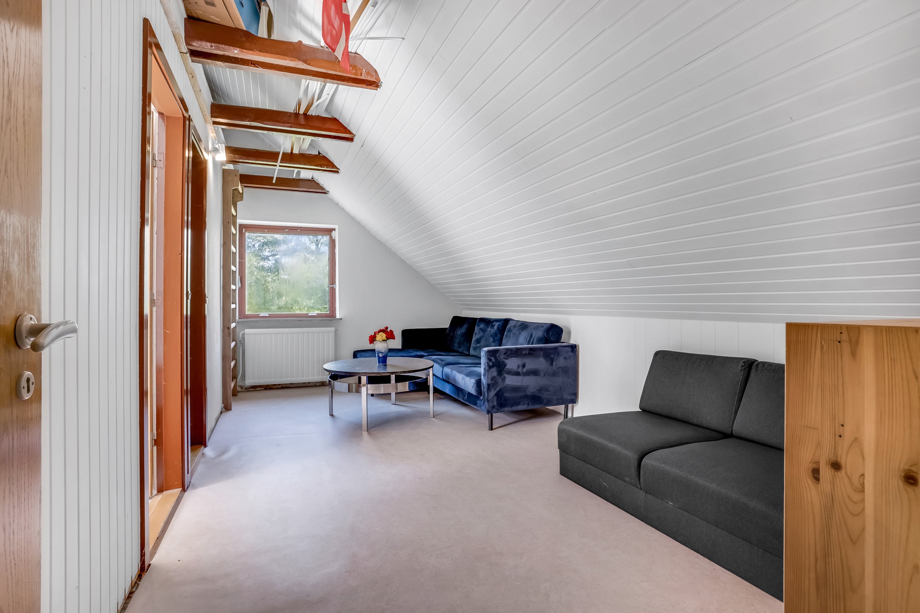 Fremhævet stue billede i fuldskærmstilstand. Billede af Hvamvej 7, 7500 Holstebro