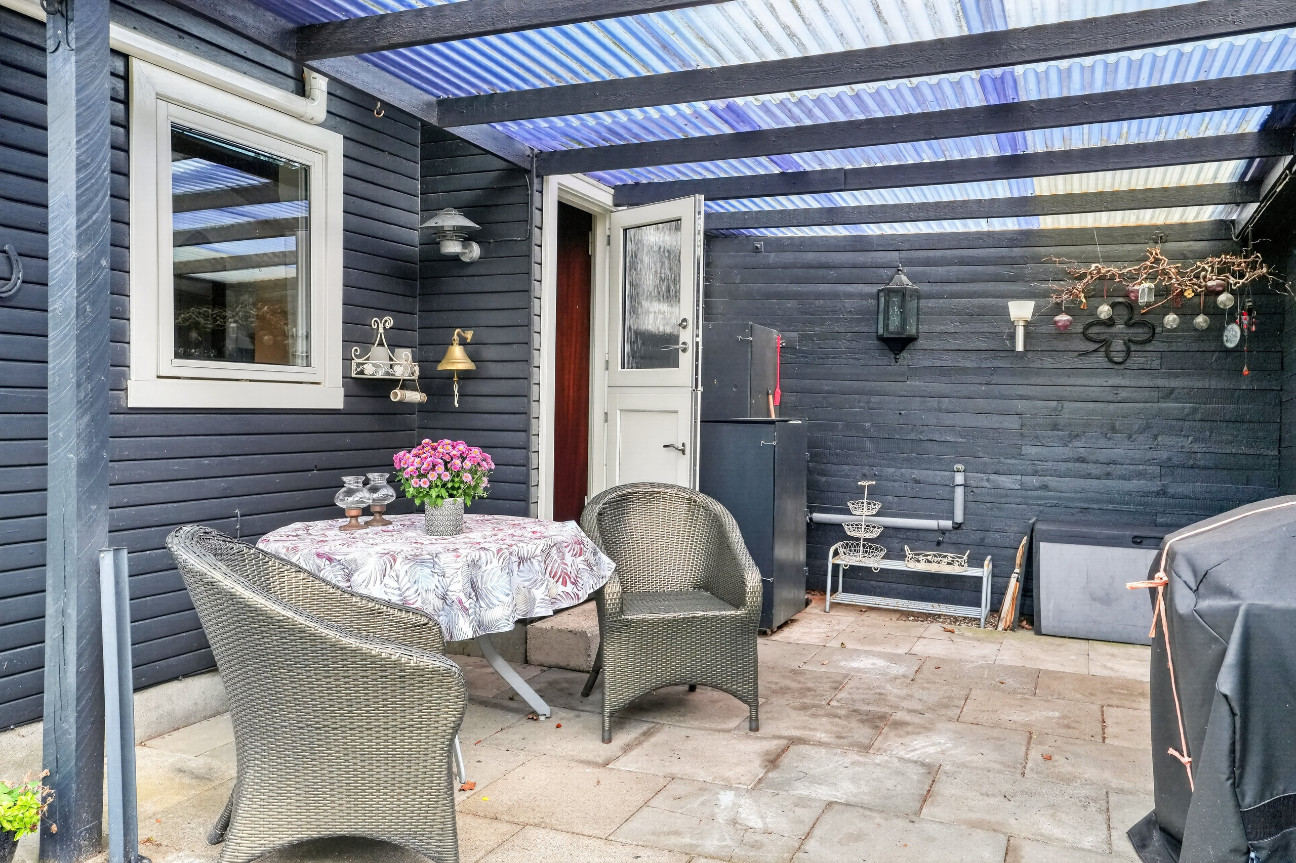 Fremhævet terrasse billede i fuldskærmstilstand. Billede af Fredensvej 4, Nyrup, 4500 Nykøbing Sj