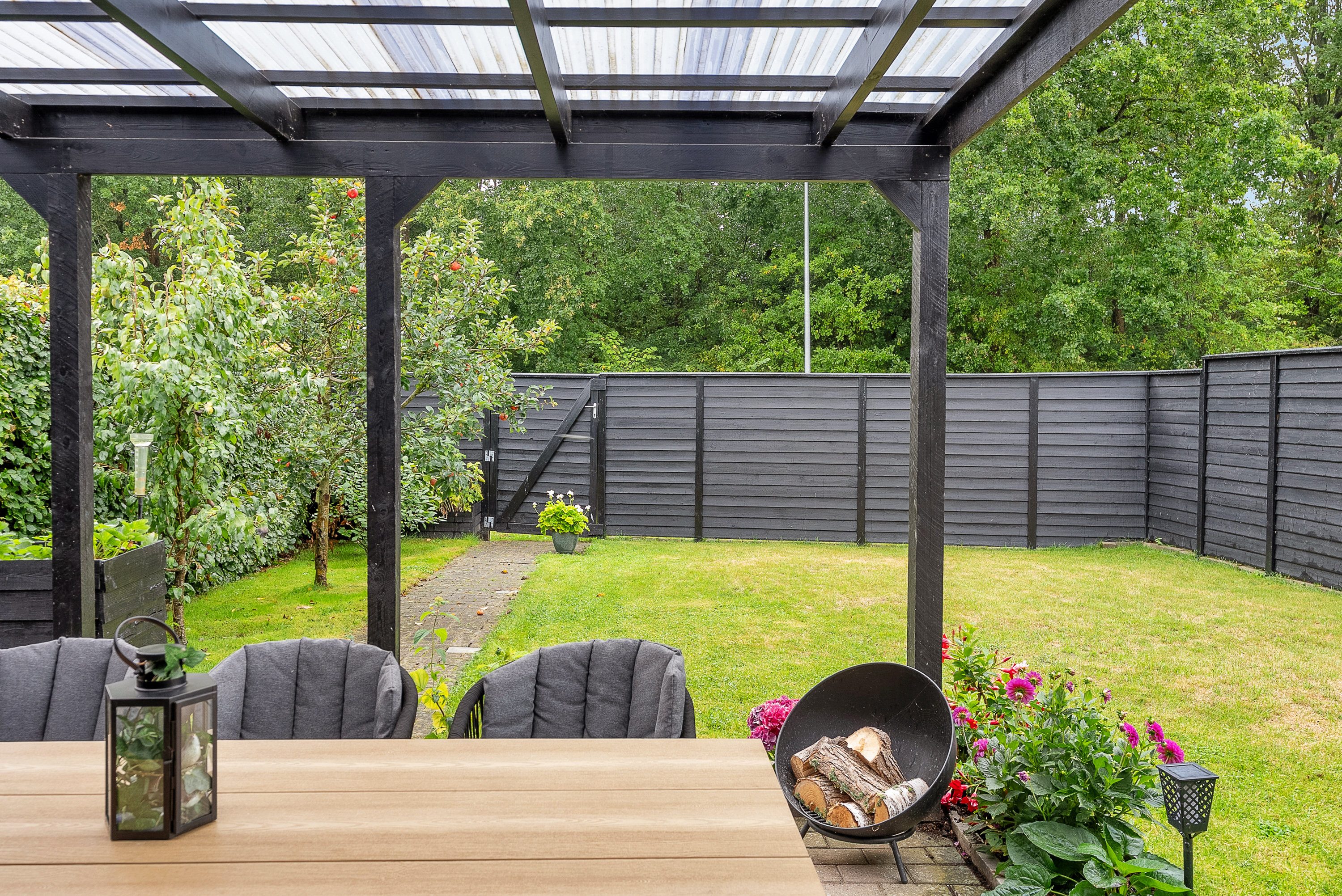 Fremhævet overdækket terrasse billede i fuldskærmstilstand. Billede af Tranehøjen 334, Dyrup, 5250 Odense SV