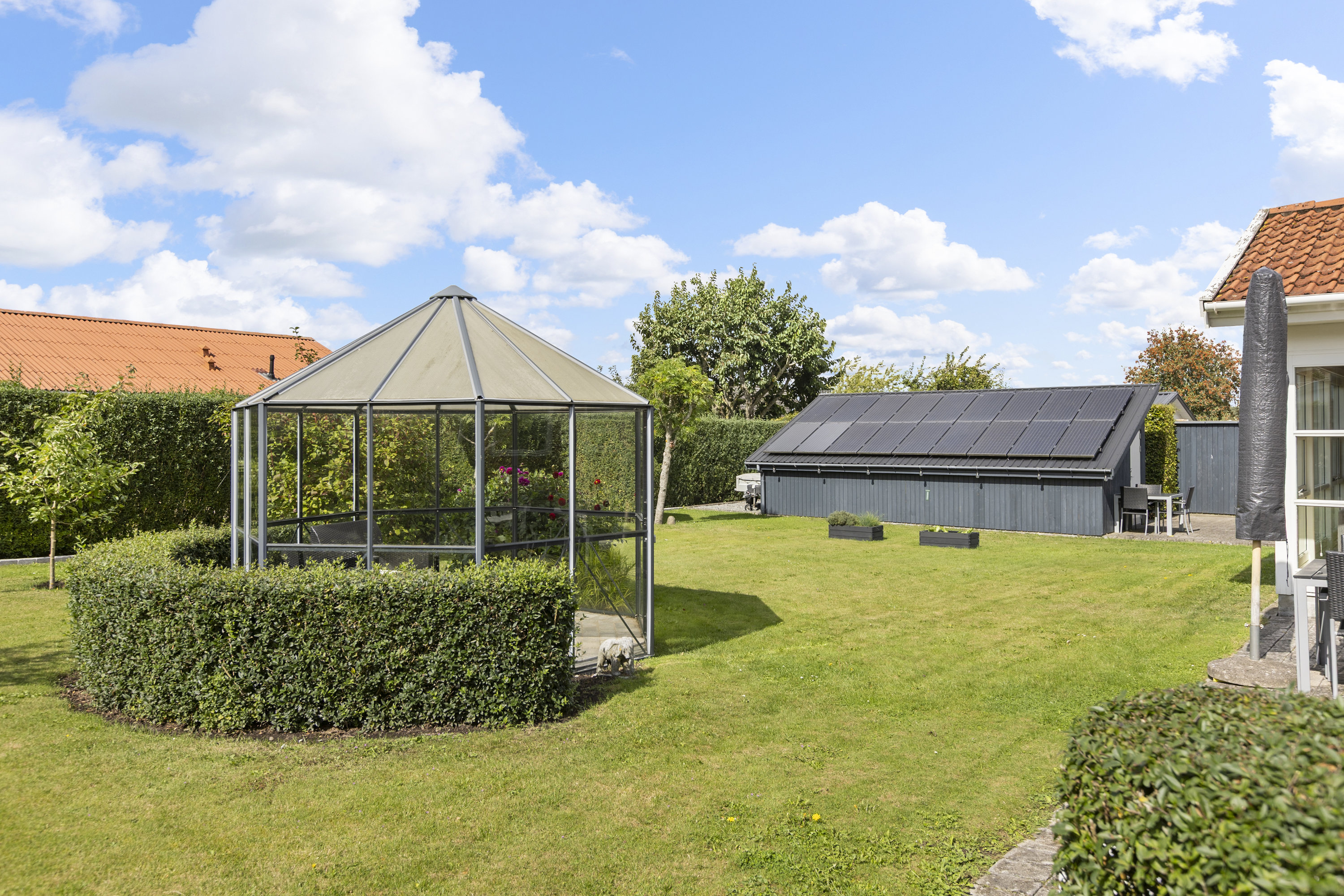 Fremhævet have billede i fuldskærmstilstand. Billede af Hvidtjørnevej 4, 4295 Stenlille