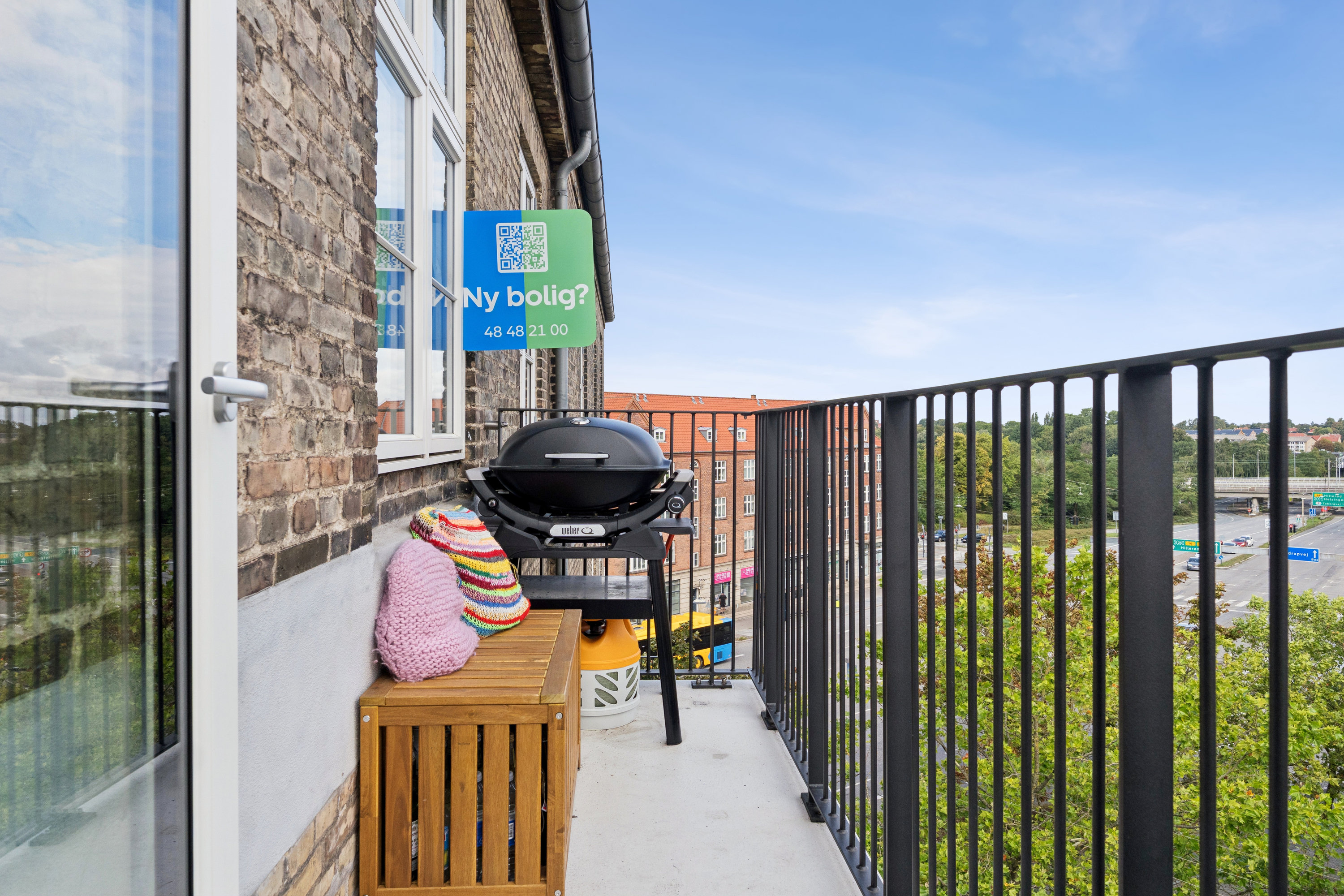 Fremhævet terrasse billede i fuldskærmstilstand. Billede af Æbeløgade 29, 4. tv., 2100 København Ø