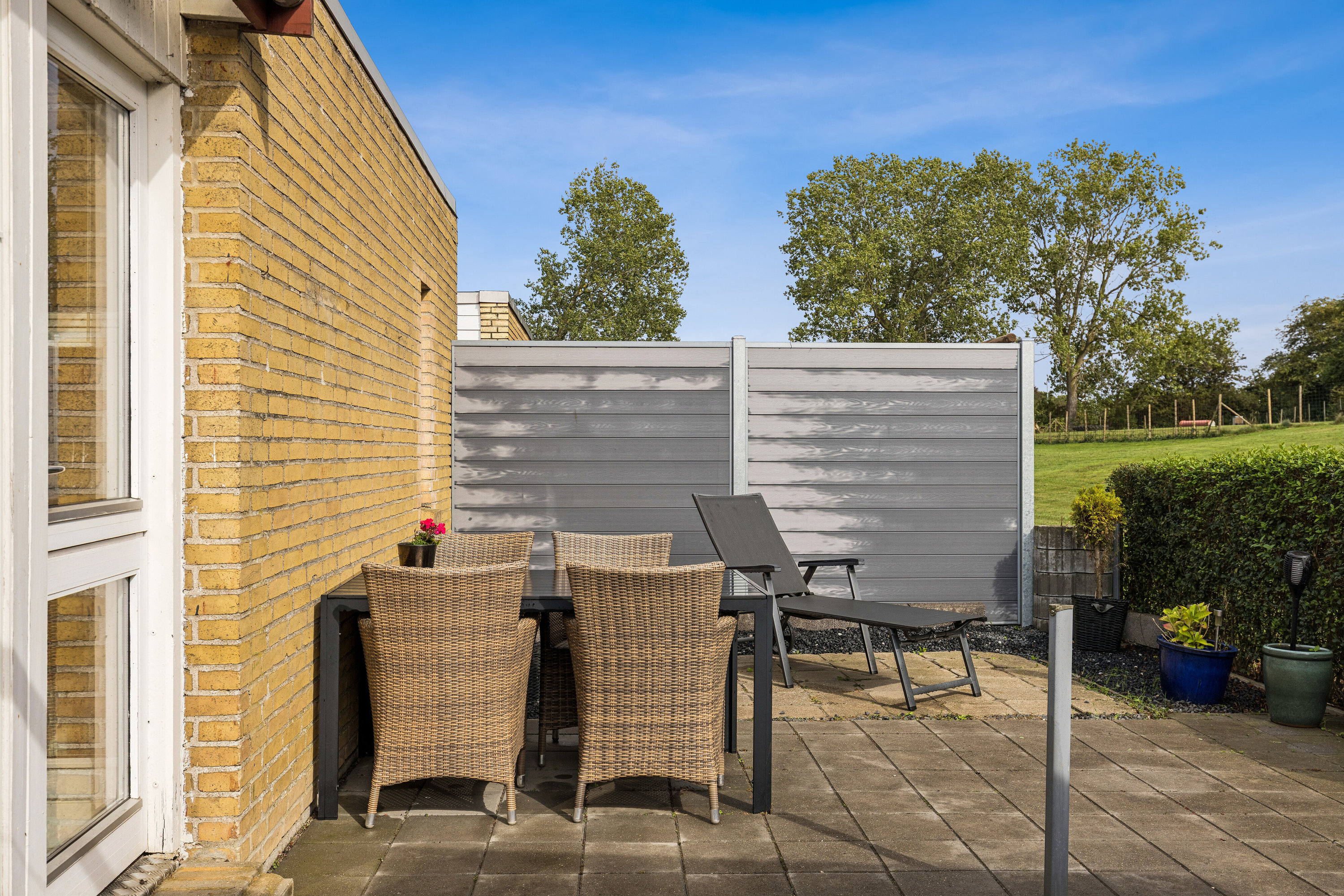 Fremhævet terrasse billede i fuldskærmstilstand. Billede af Langdyssen 50, 4700 Næstved
