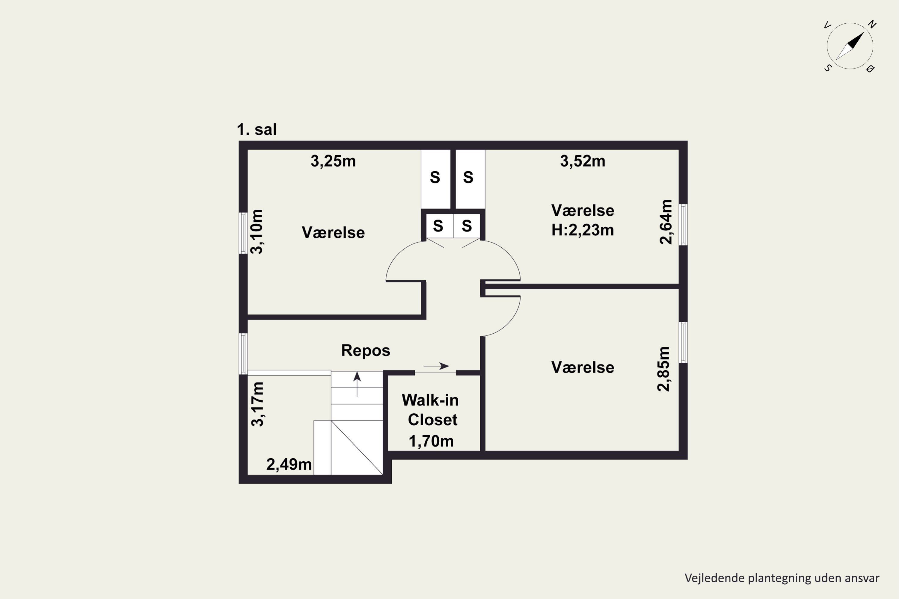 Plantegninger billede af Nørregade 34, 9330 Dronninglund