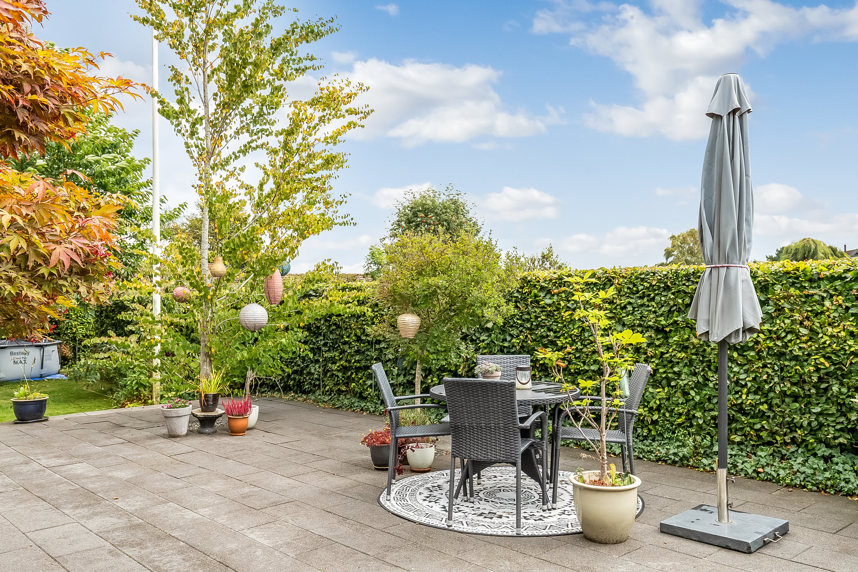 Fremhævet terrasse billede i fuldskærmstilstand. Billede af Friggasvej 21, 6000 Kolding