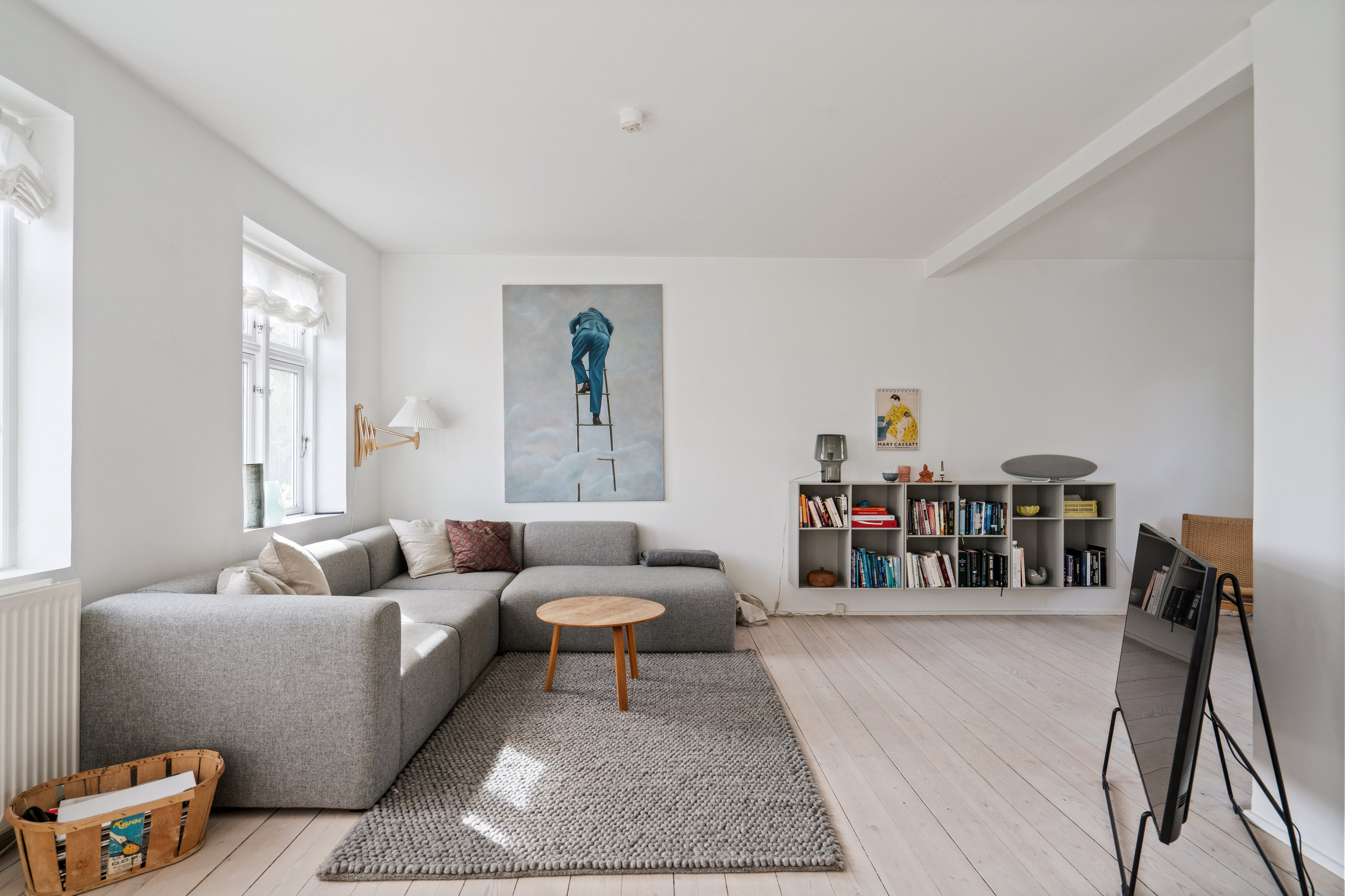Fremhævet stue billede i fuldskærmstilstand. Billede af Rønne Alle 6, Dronningborg, 8930 Randers NØ