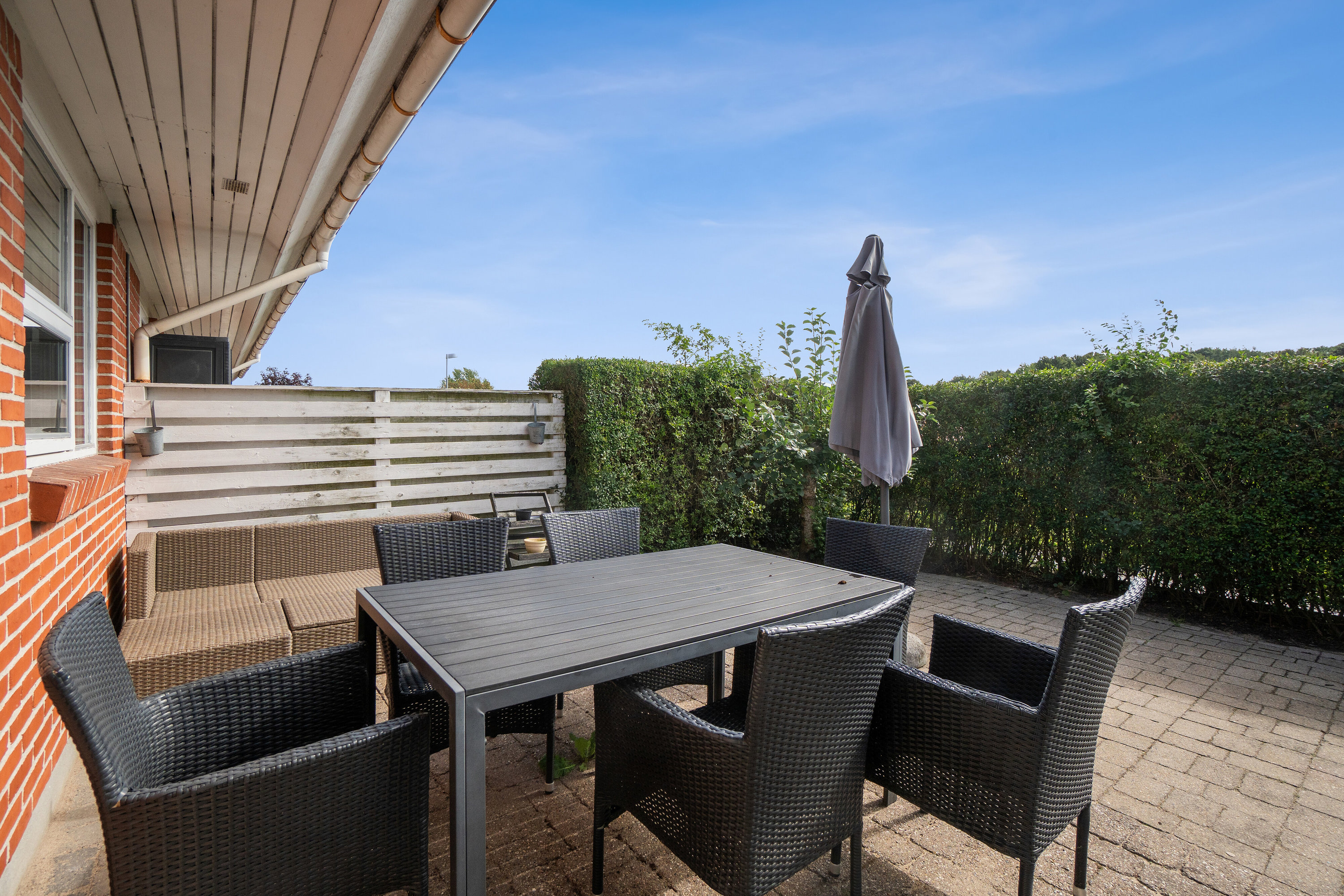 Fremhævet terrasse billede i fuldskærmstilstand. Billede af Holme Parkvej 140, 8270 Højbjerg
