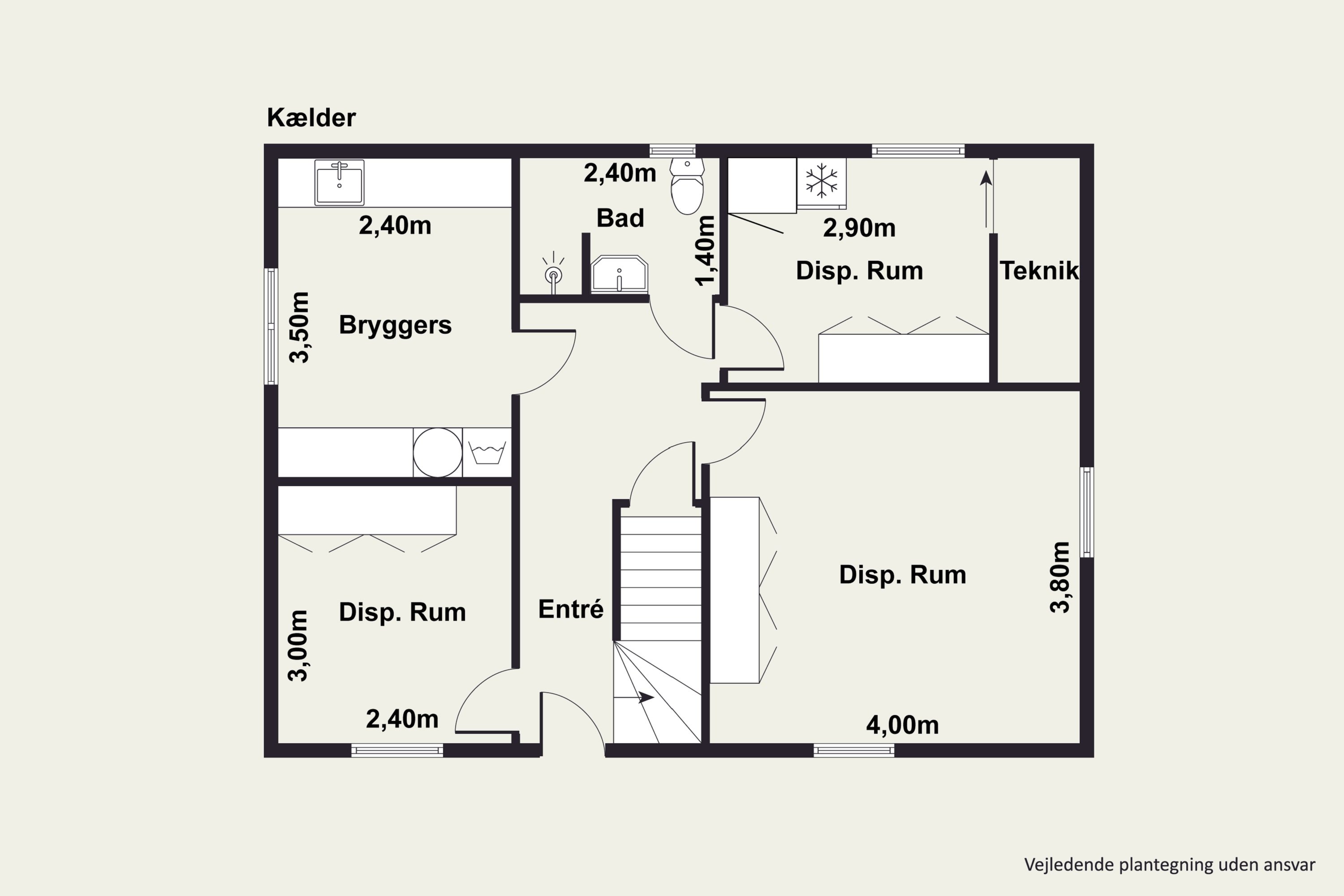 Plantegninger billede af Knud Rasmussens Vej 3, Gug, 9210 Aalborg SØ