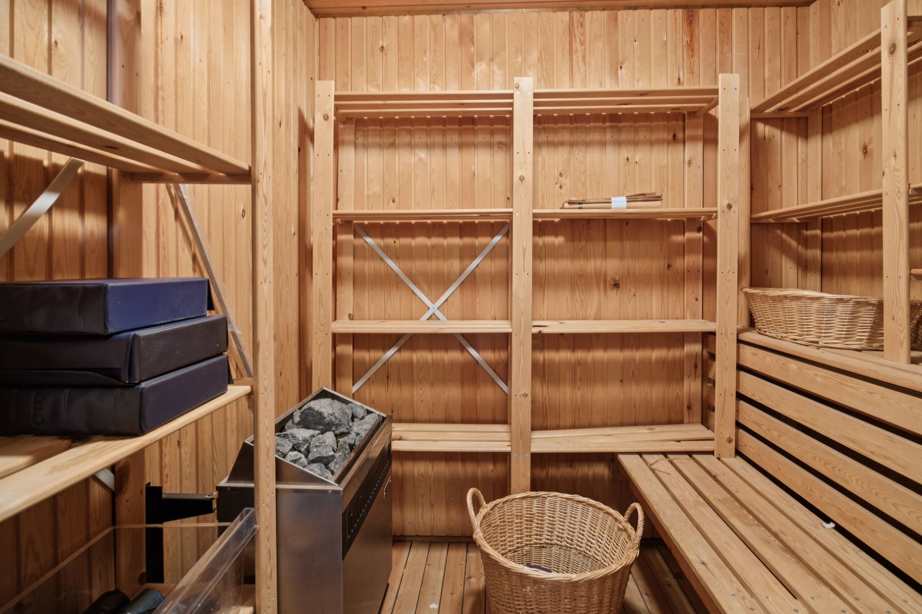 Fremhævet sauna billede i fuldskærmstilstand. Billede af Vangen 33, 9400 Nørresundby