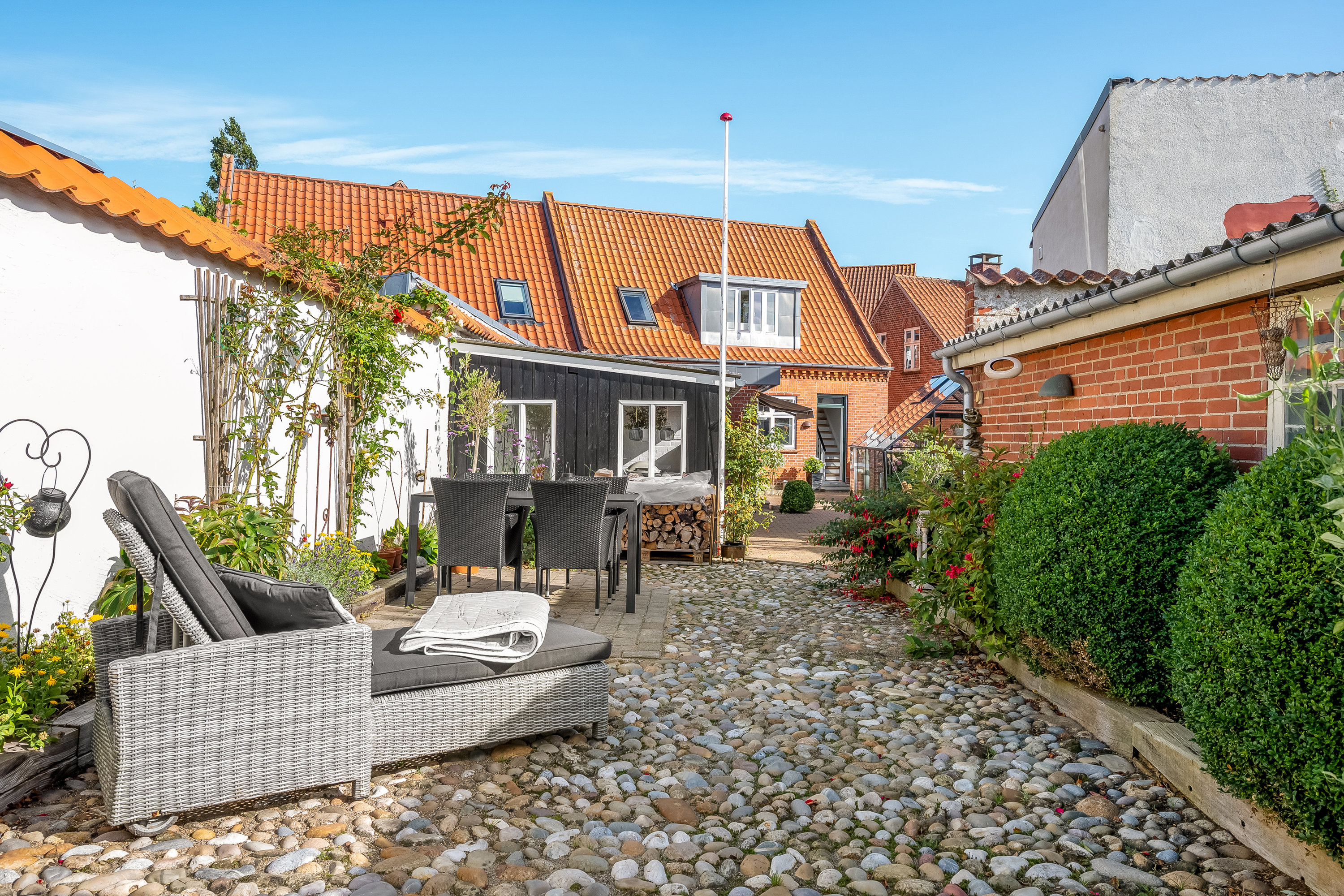 Fremhævet terrasse billede i fuldskærmstilstand. Billede af Smedegade 15, 6800 Varde