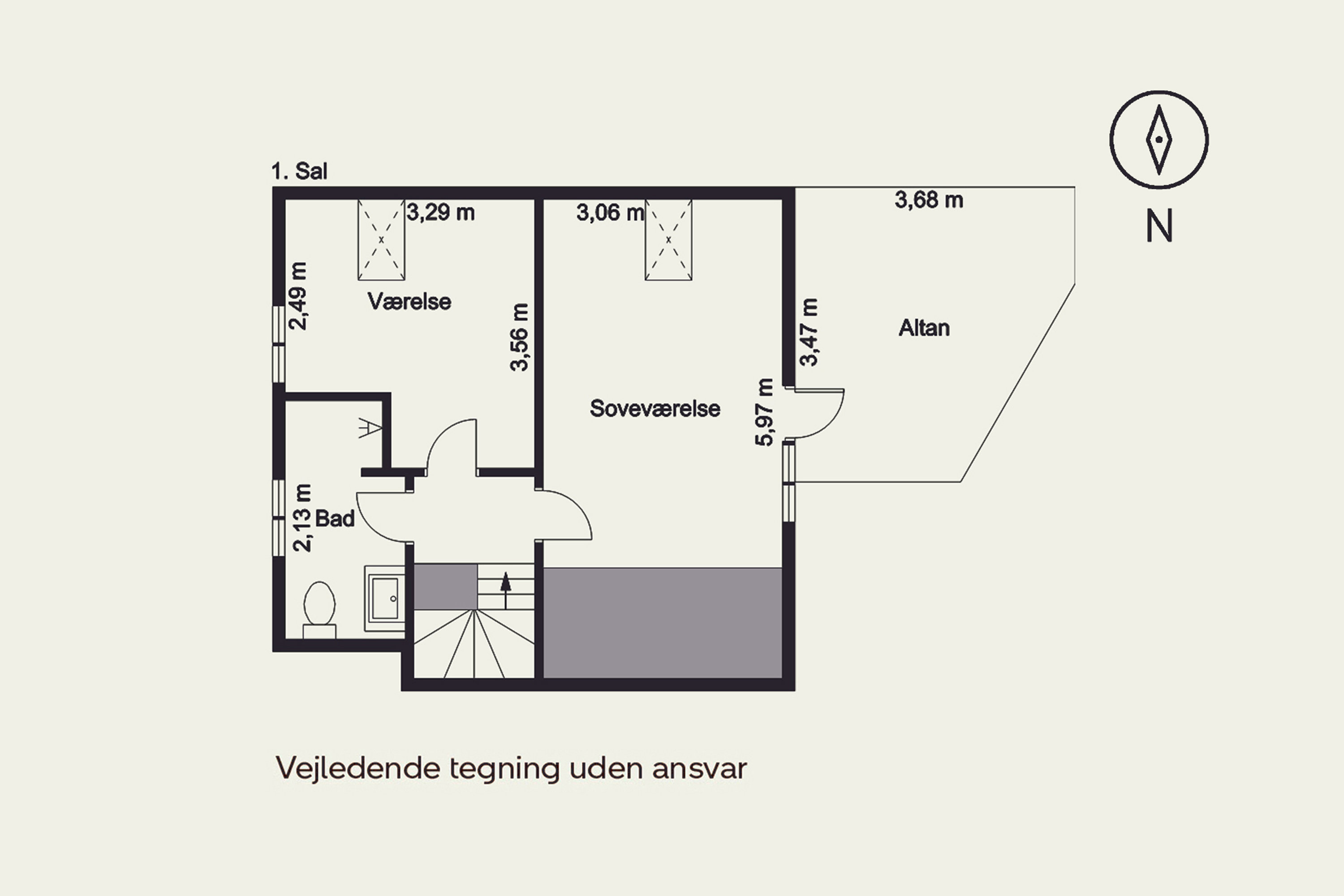 Plantegninger billede af Solvej 19, Bredballe, 7120 Vejle Øst