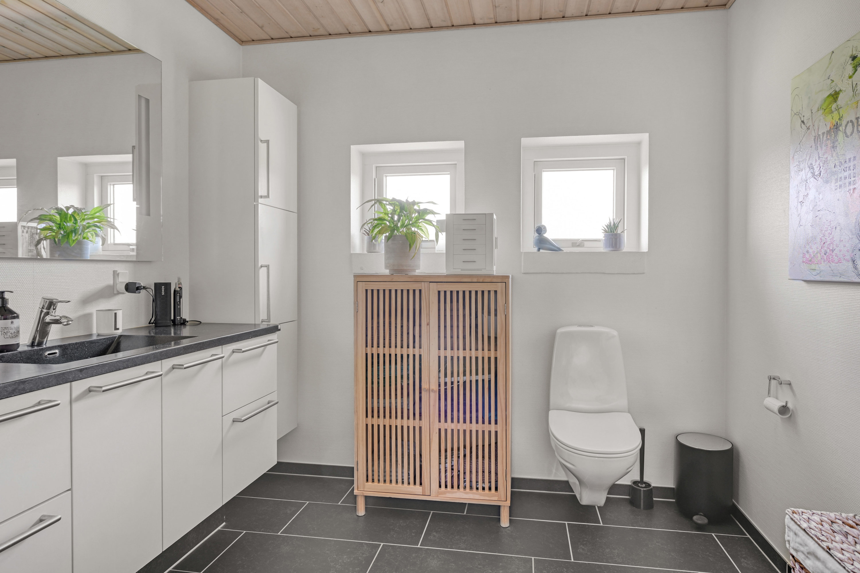 Fremhævet toilet billede i fuldskærmstilstand. Billede af Jomfruens Kvarter 51, 6710 Esbjerg V
